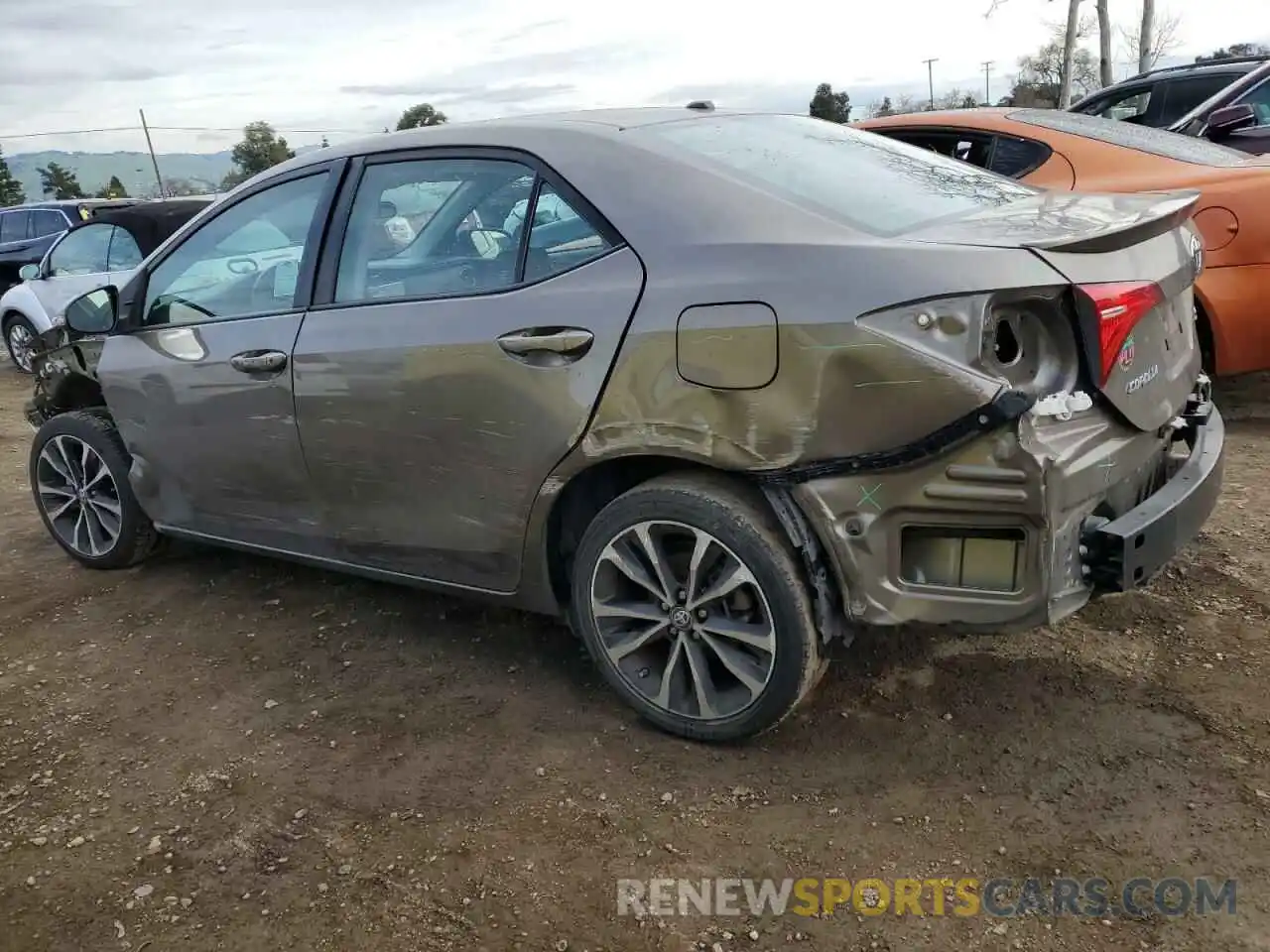 2 Photograph of a damaged car 5YFBURHE8KP867494 TOYOTA COROLLA 2019