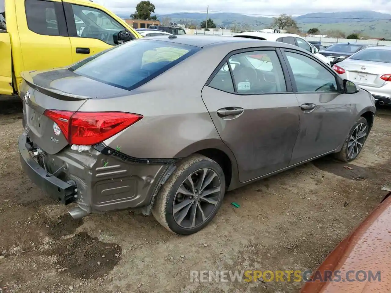 3 Photograph of a damaged car 5YFBURHE8KP867494 TOYOTA COROLLA 2019