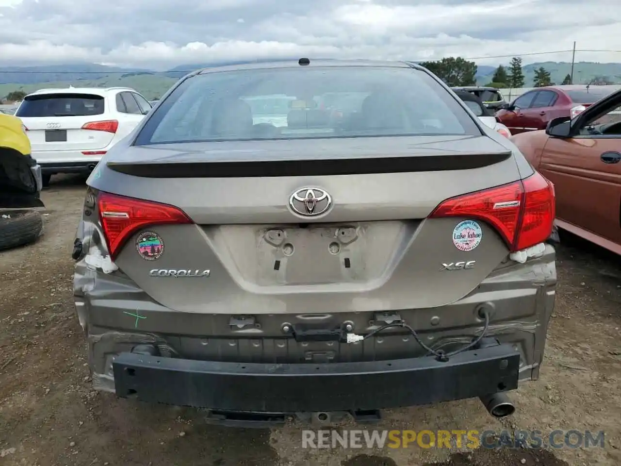 6 Photograph of a damaged car 5YFBURHE8KP867494 TOYOTA COROLLA 2019