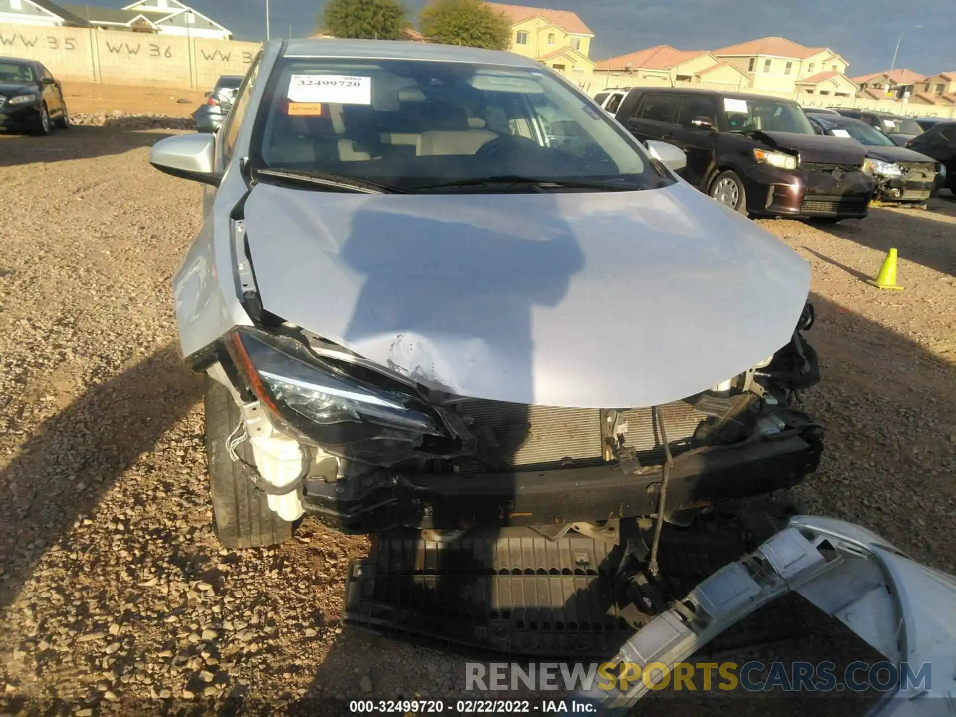 6 Photograph of a damaged car 5YFBURHE8KP867625 TOYOTA COROLLA 2019