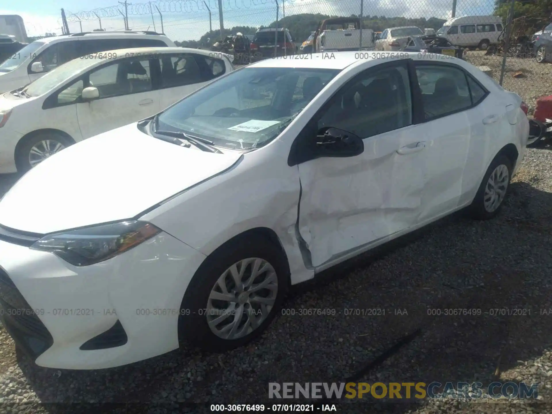 6 Photograph of a damaged car 5YFBURHE8KP867673 TOYOTA COROLLA 2019