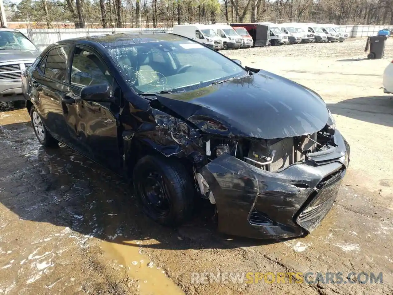 1 Photograph of a damaged car 5YFBURHE8KP867690 TOYOTA COROLLA 2019