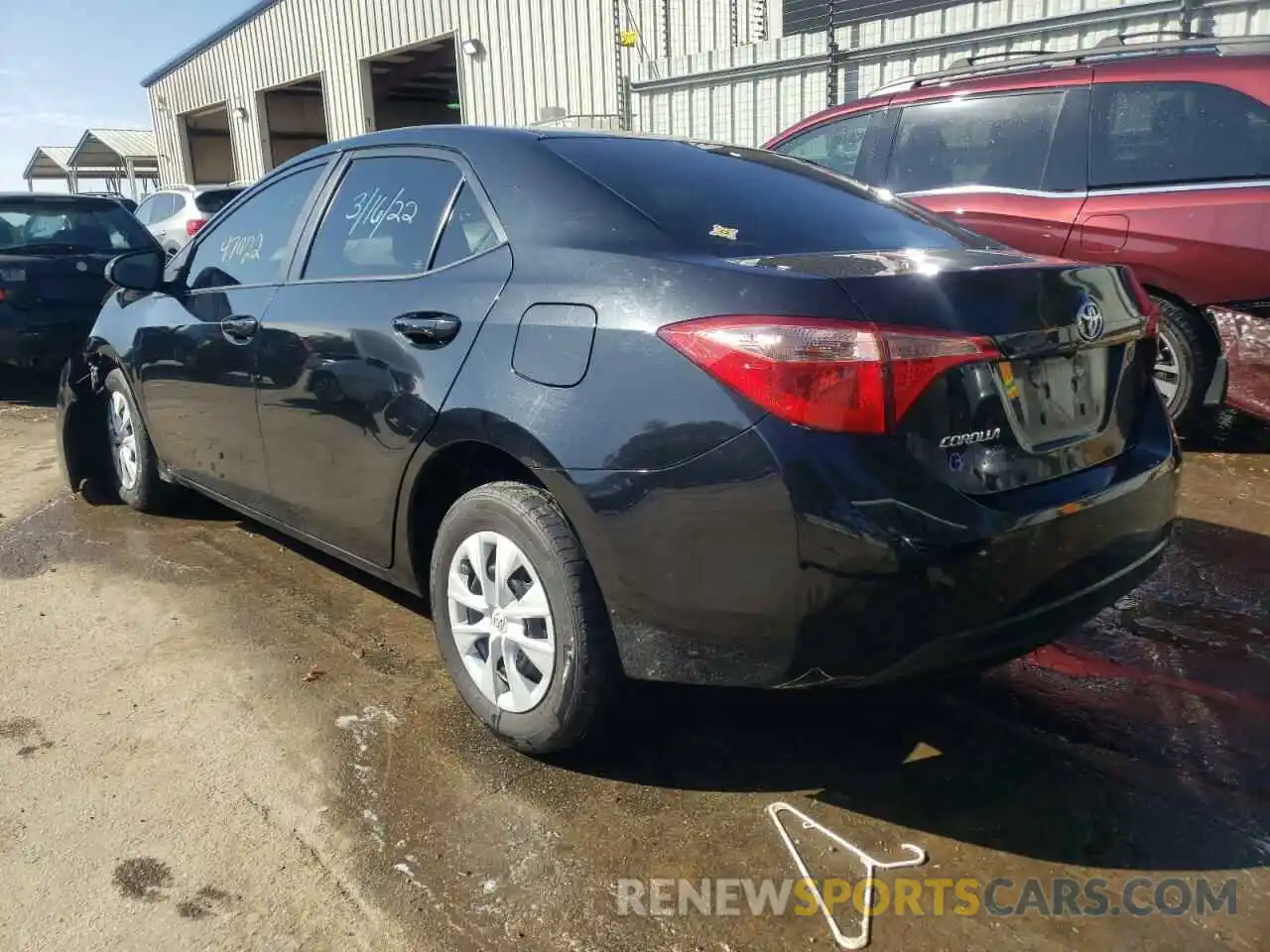 3 Photograph of a damaged car 5YFBURHE8KP867690 TOYOTA COROLLA 2019