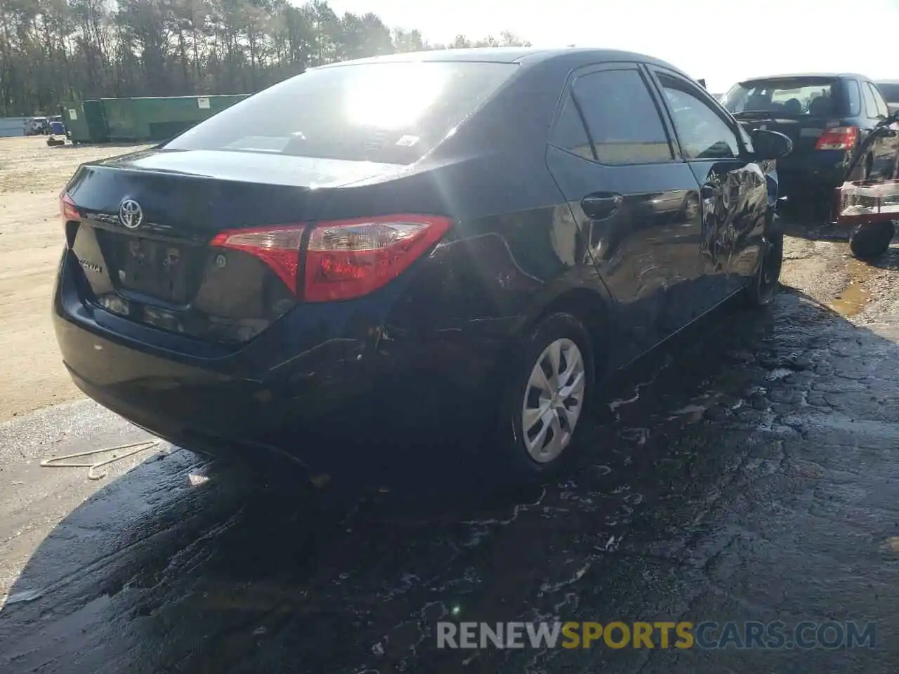 4 Photograph of a damaged car 5YFBURHE8KP867690 TOYOTA COROLLA 2019