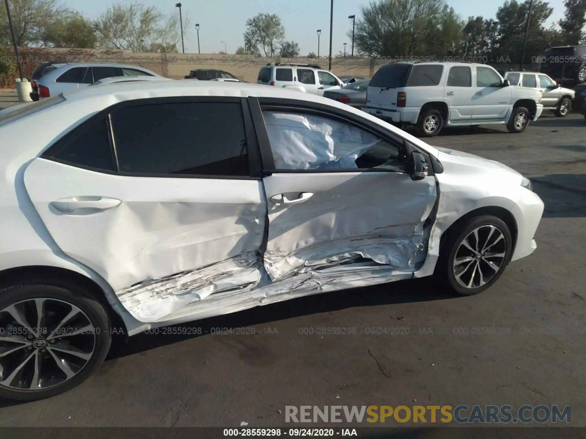 6 Photograph of a damaged car 5YFBURHE8KP867950 TOYOTA COROLLA 2019