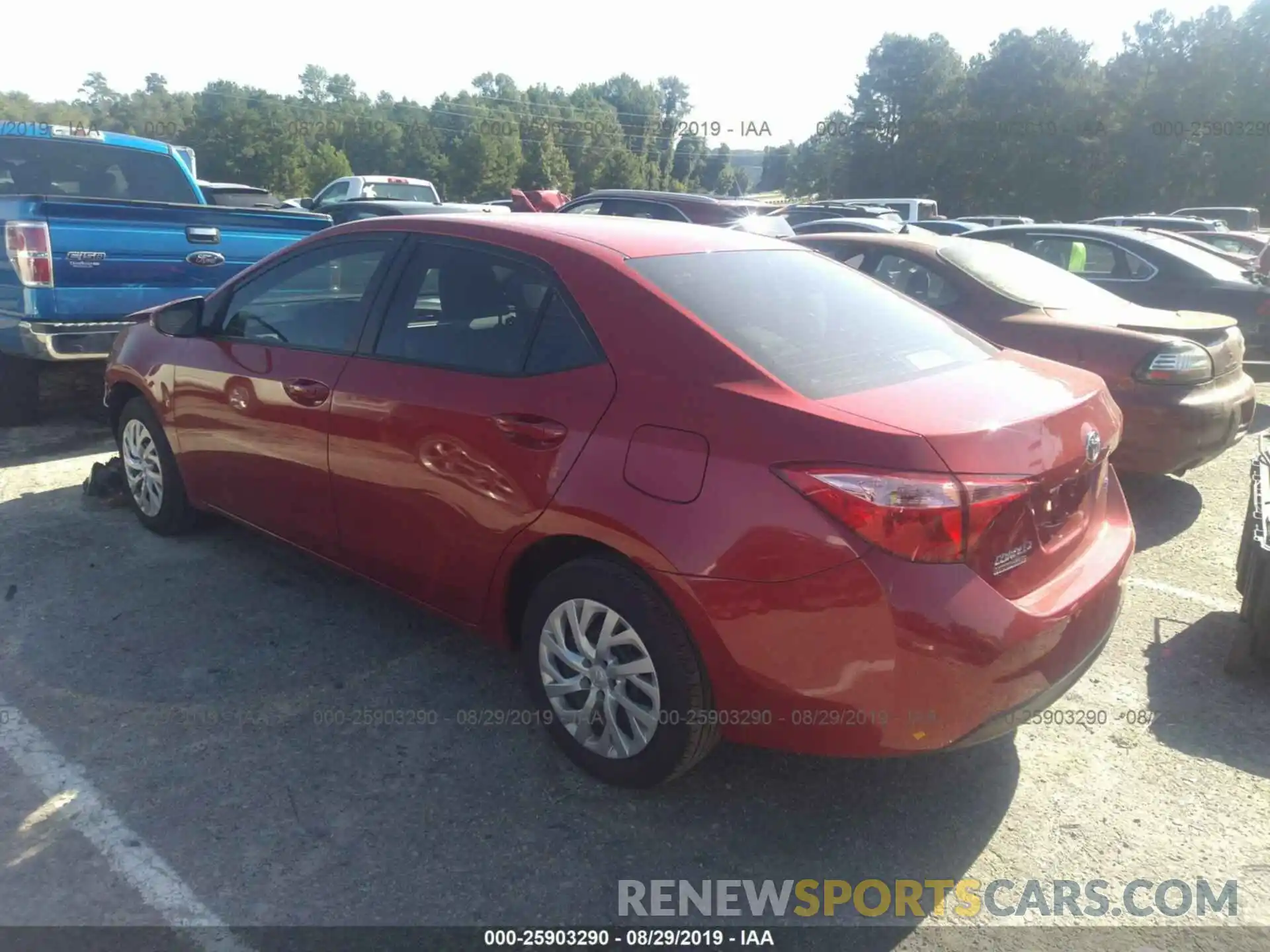 3 Photograph of a damaged car 5YFBURHE8KP868290 TOYOTA COROLLA 2019