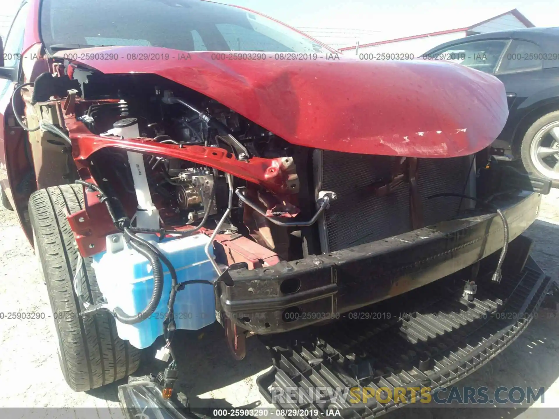 6 Photograph of a damaged car 5YFBURHE8KP868290 TOYOTA COROLLA 2019