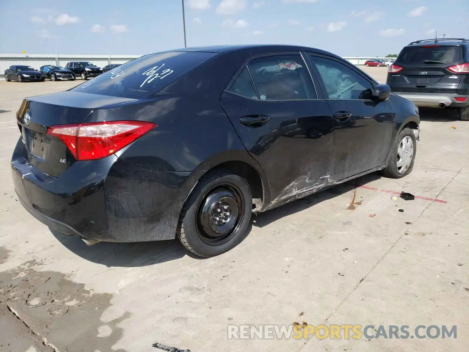 4 Photograph of a damaged car 5YFBURHE8KP869021 TOYOTA COROLLA 2019