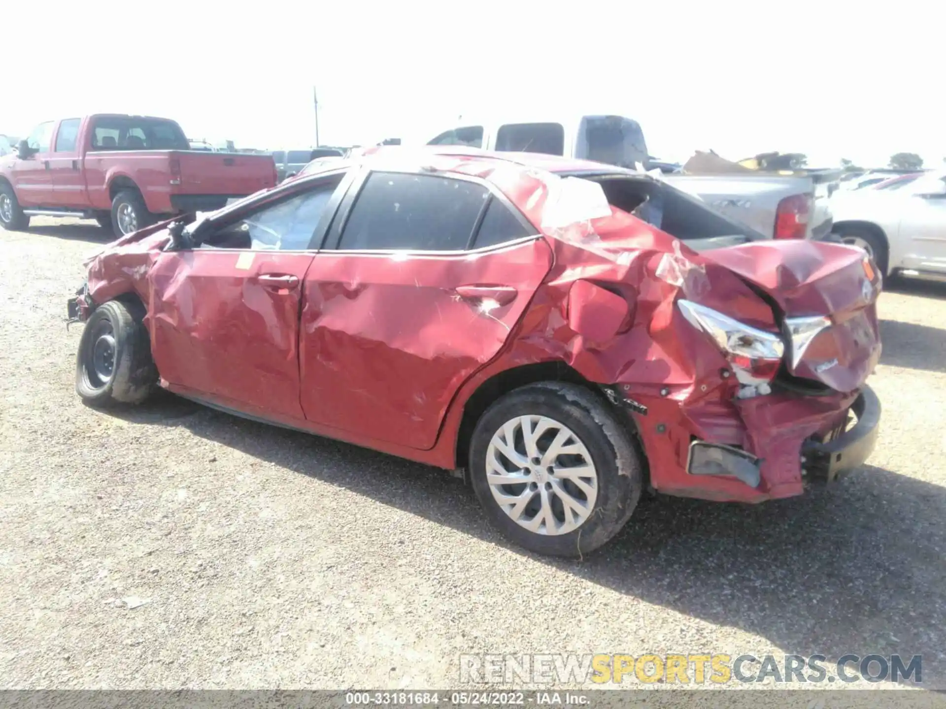 3 Photograph of a damaged car 5YFBURHE8KP869827 TOYOTA COROLLA 2019