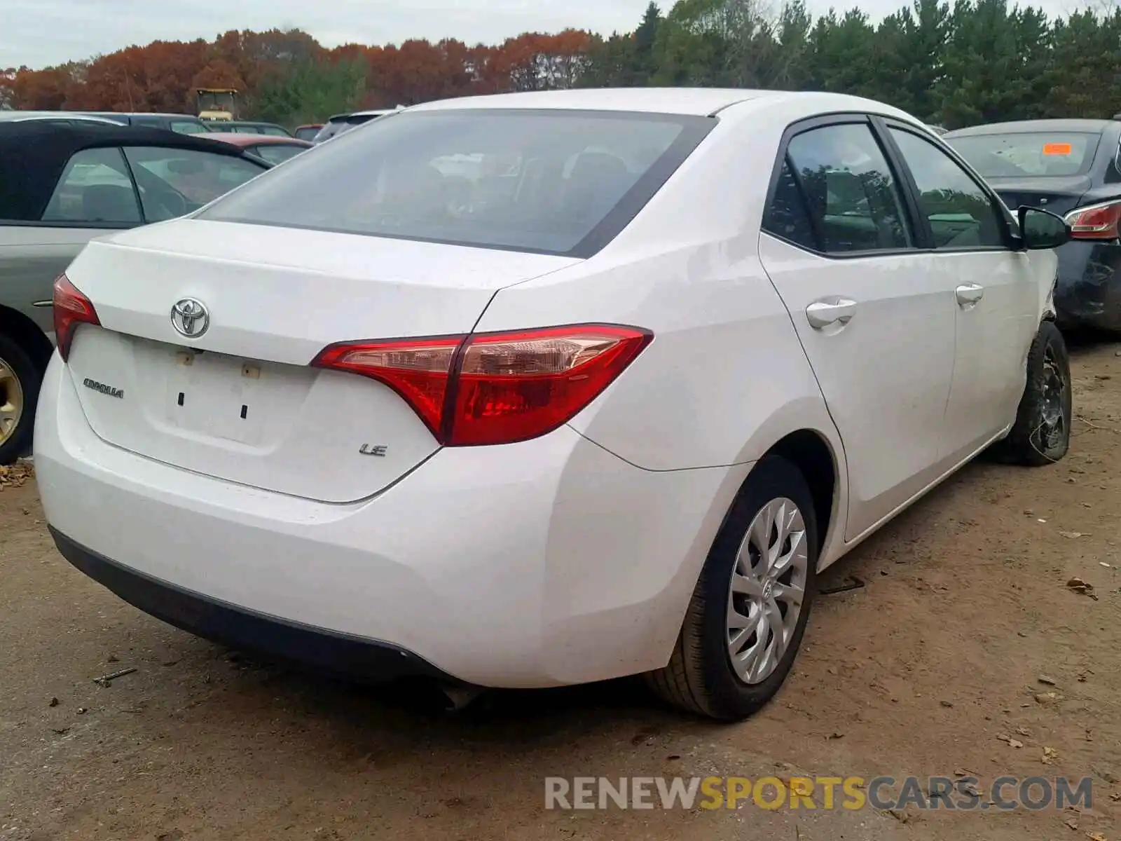 4 Photograph of a damaged car 5YFBURHE8KP870119 TOYOTA COROLLA 2019