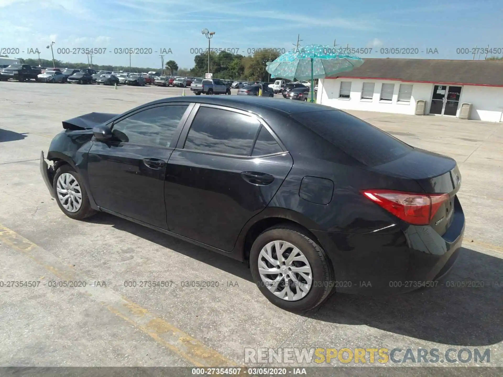 3 Photograph of a damaged car 5YFBURHE8KP870881 TOYOTA COROLLA 2019