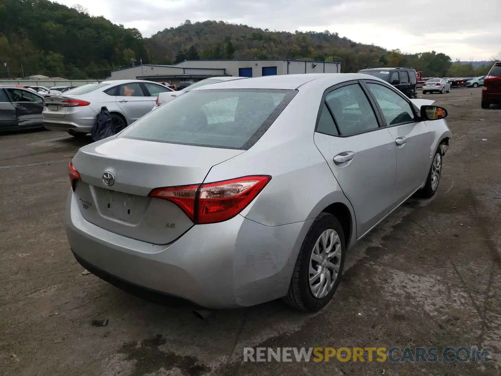 4 Photograph of a damaged car 5YFBURHE8KP871061 TOYOTA COROLLA 2019