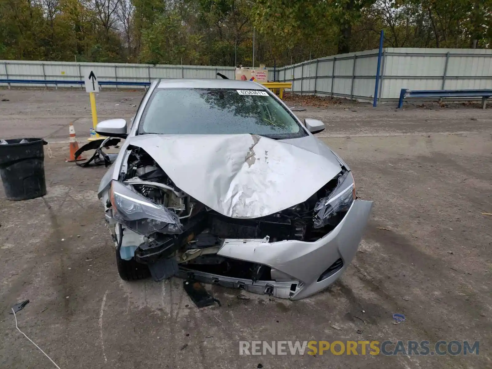 9 Photograph of a damaged car 5YFBURHE8KP871061 TOYOTA COROLLA 2019