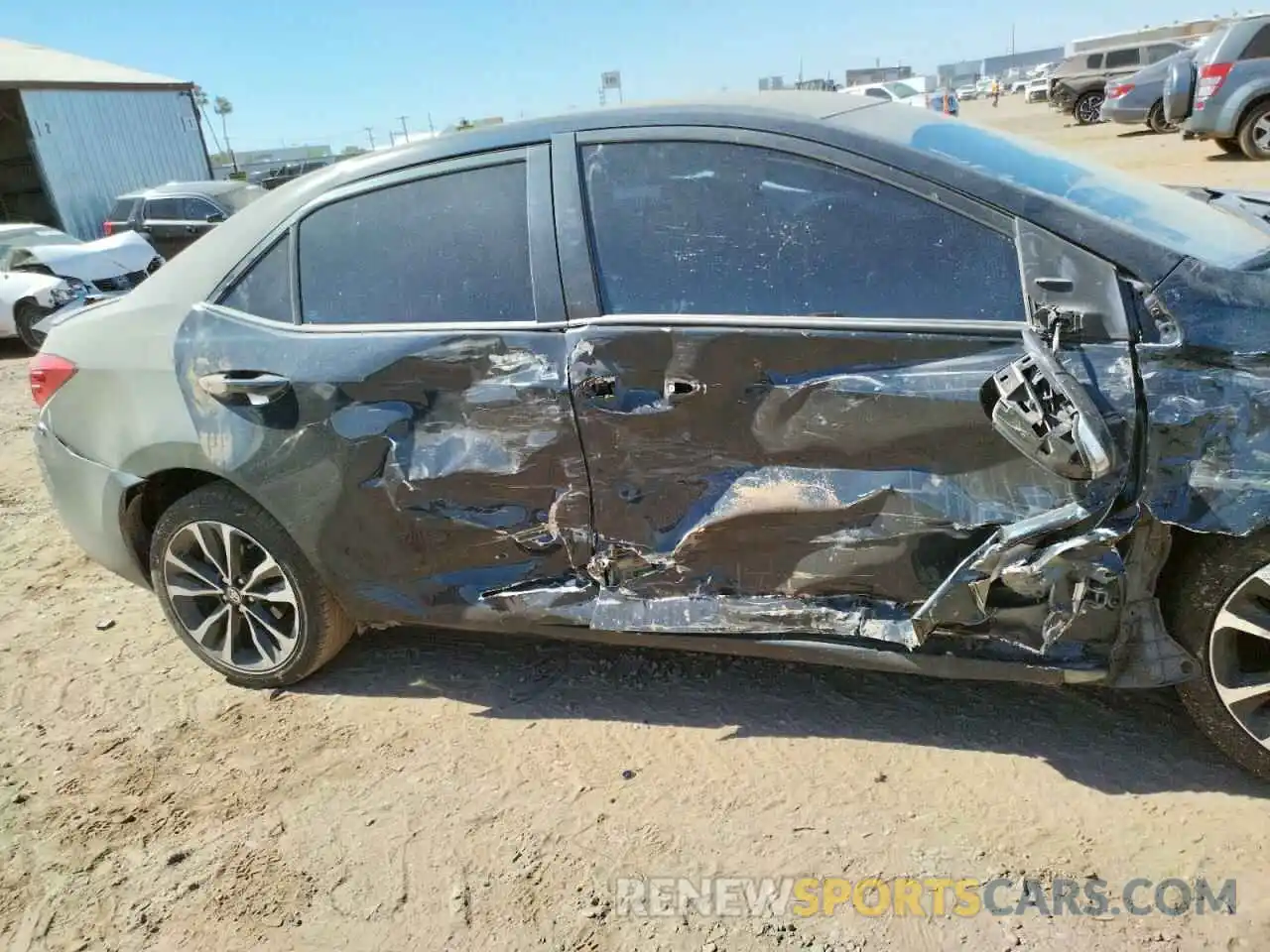 9 Photograph of a damaged car 5YFBURHE8KP871531 TOYOTA COROLLA 2019