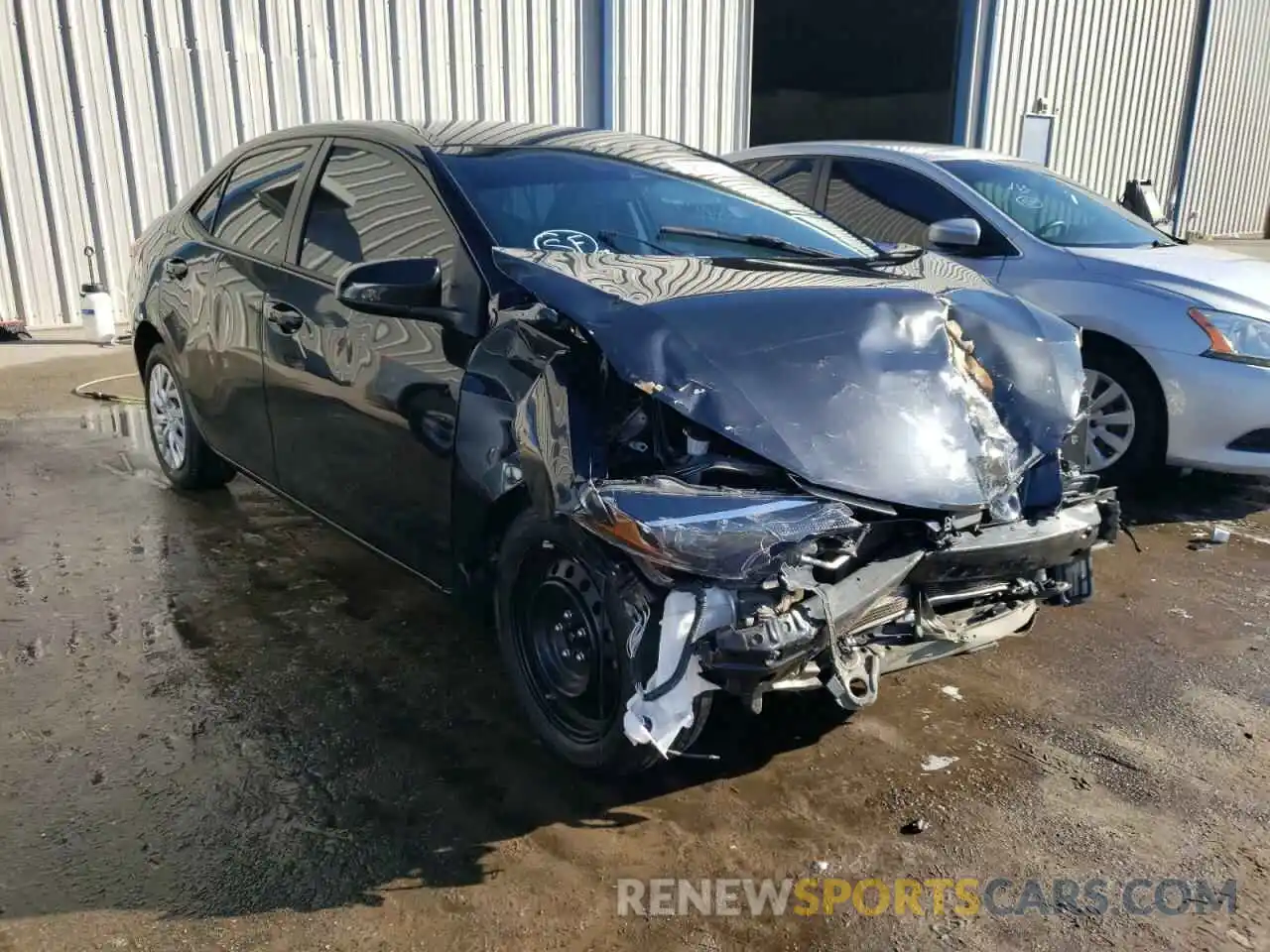 1 Photograph of a damaged car 5YFBURHE8KP872047 TOYOTA COROLLA 2019