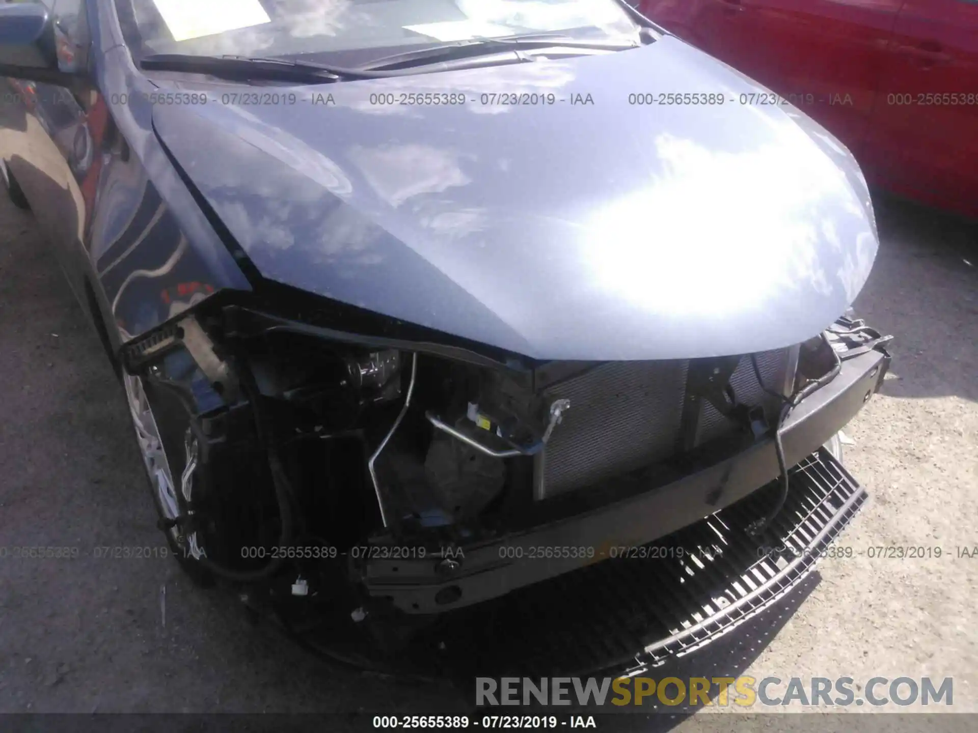 6 Photograph of a damaged car 5YFBURHE8KP873067 TOYOTA COROLLA 2019