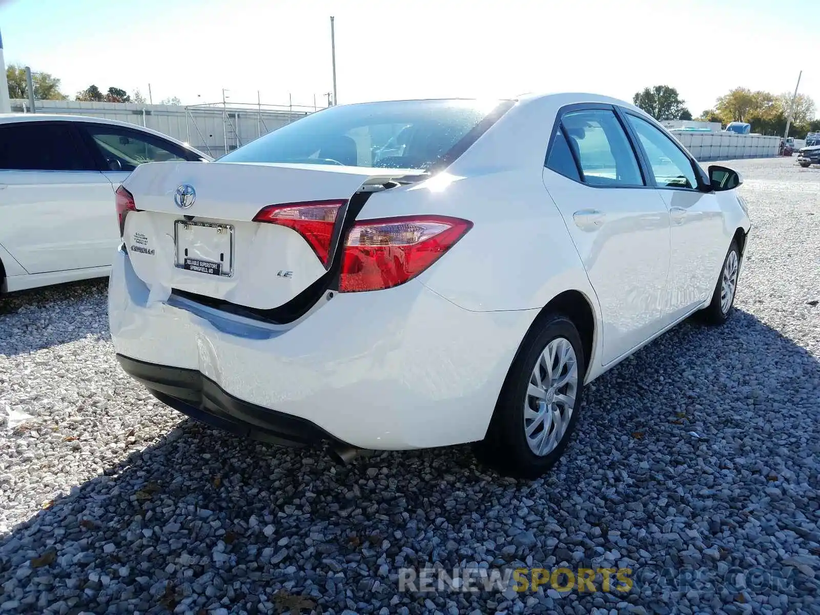 4 Photograph of a damaged car 5YFBURHE8KP873490 TOYOTA COROLLA 2019