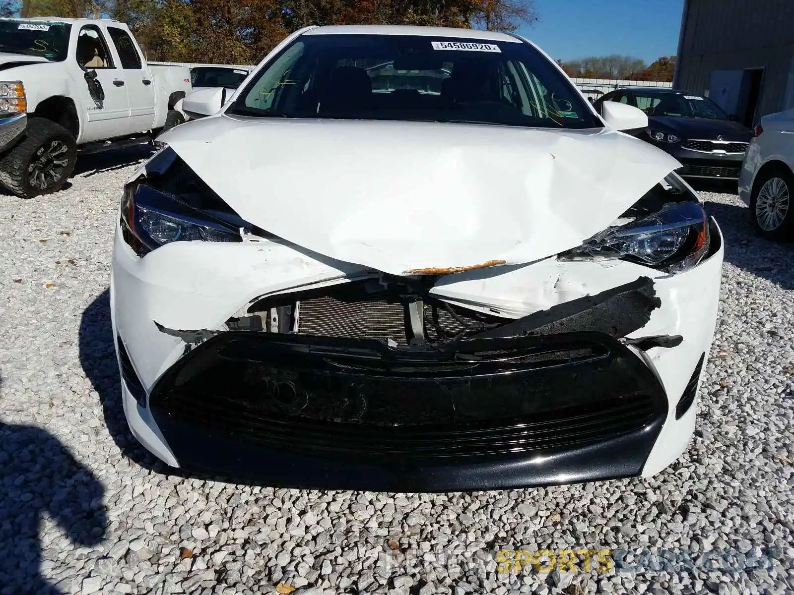 9 Photograph of a damaged car 5YFBURHE8KP873490 TOYOTA COROLLA 2019