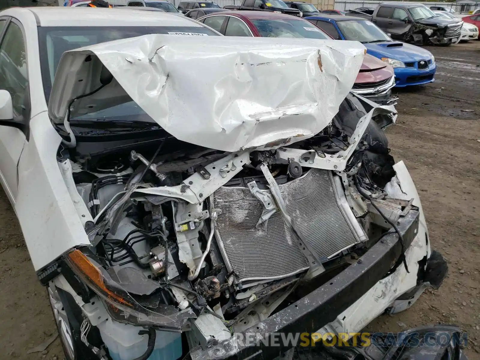 9 Photograph of a damaged car 5YFBURHE8KP873960 TOYOTA COROLLA 2019