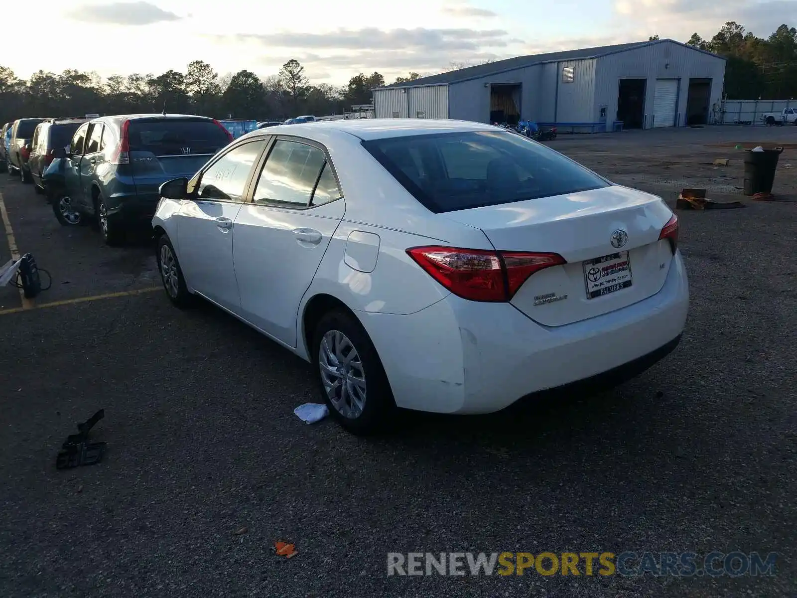 3 Photograph of a damaged car 5YFBURHE8KP874316 TOYOTA COROLLA 2019