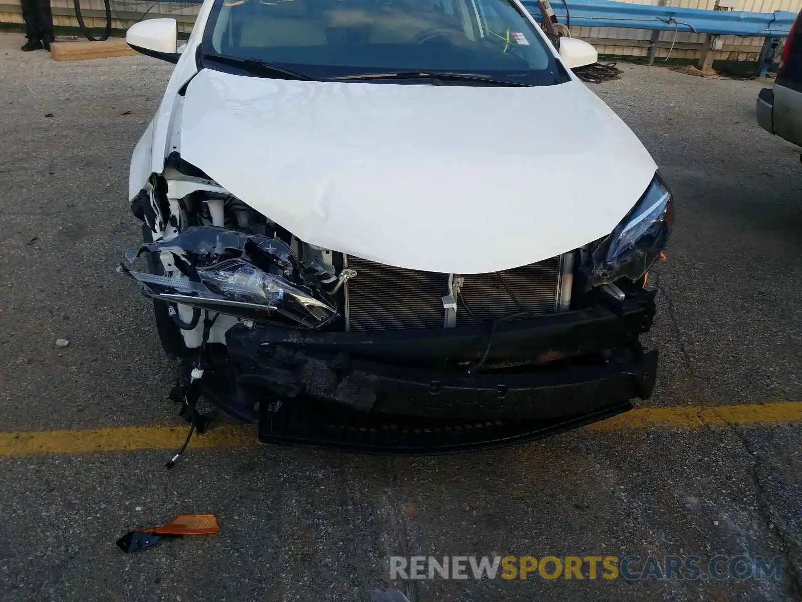 9 Photograph of a damaged car 5YFBURHE8KP874316 TOYOTA COROLLA 2019