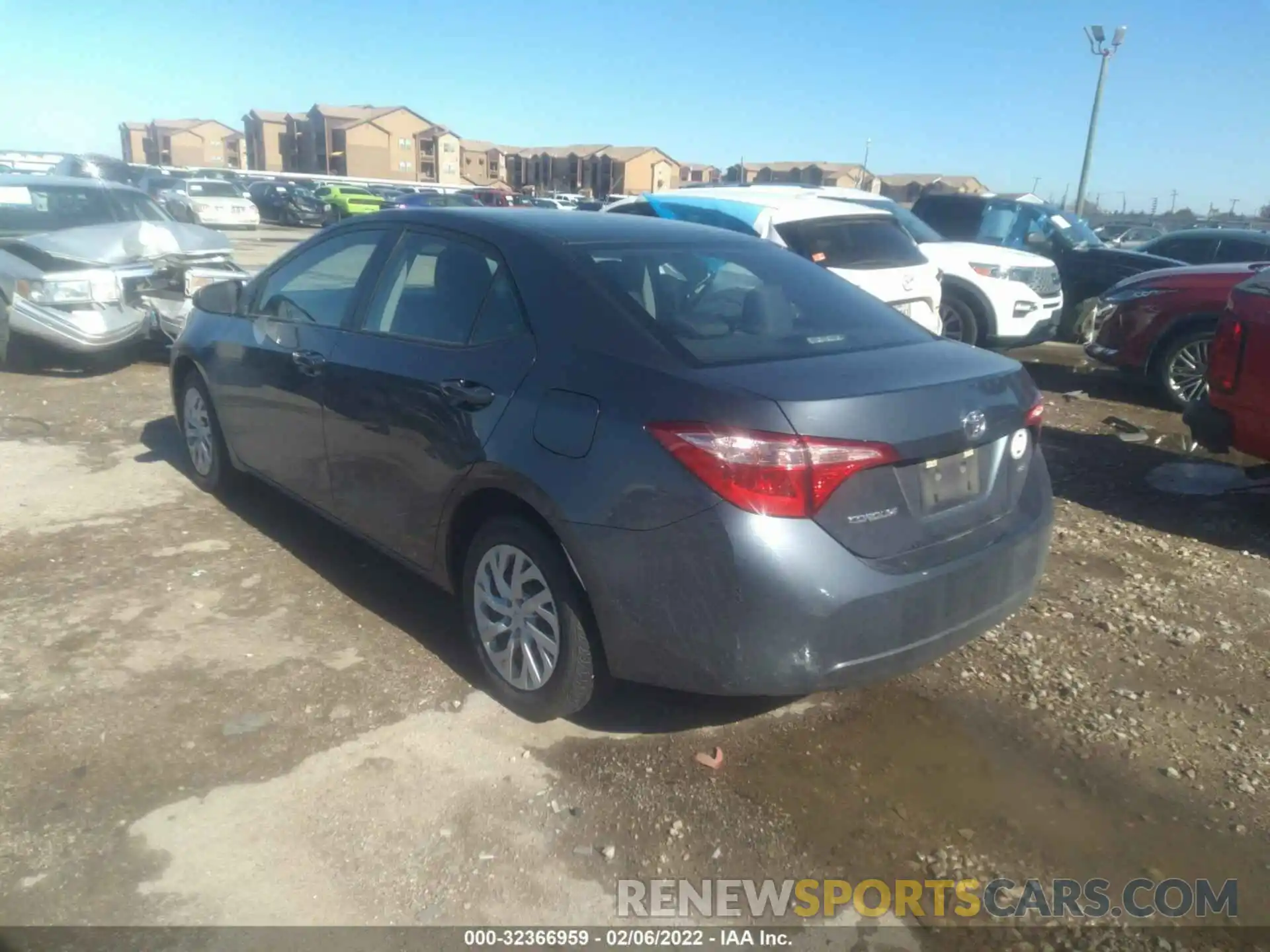 3 Photograph of a damaged car 5YFBURHE8KP874736 TOYOTA COROLLA 2019