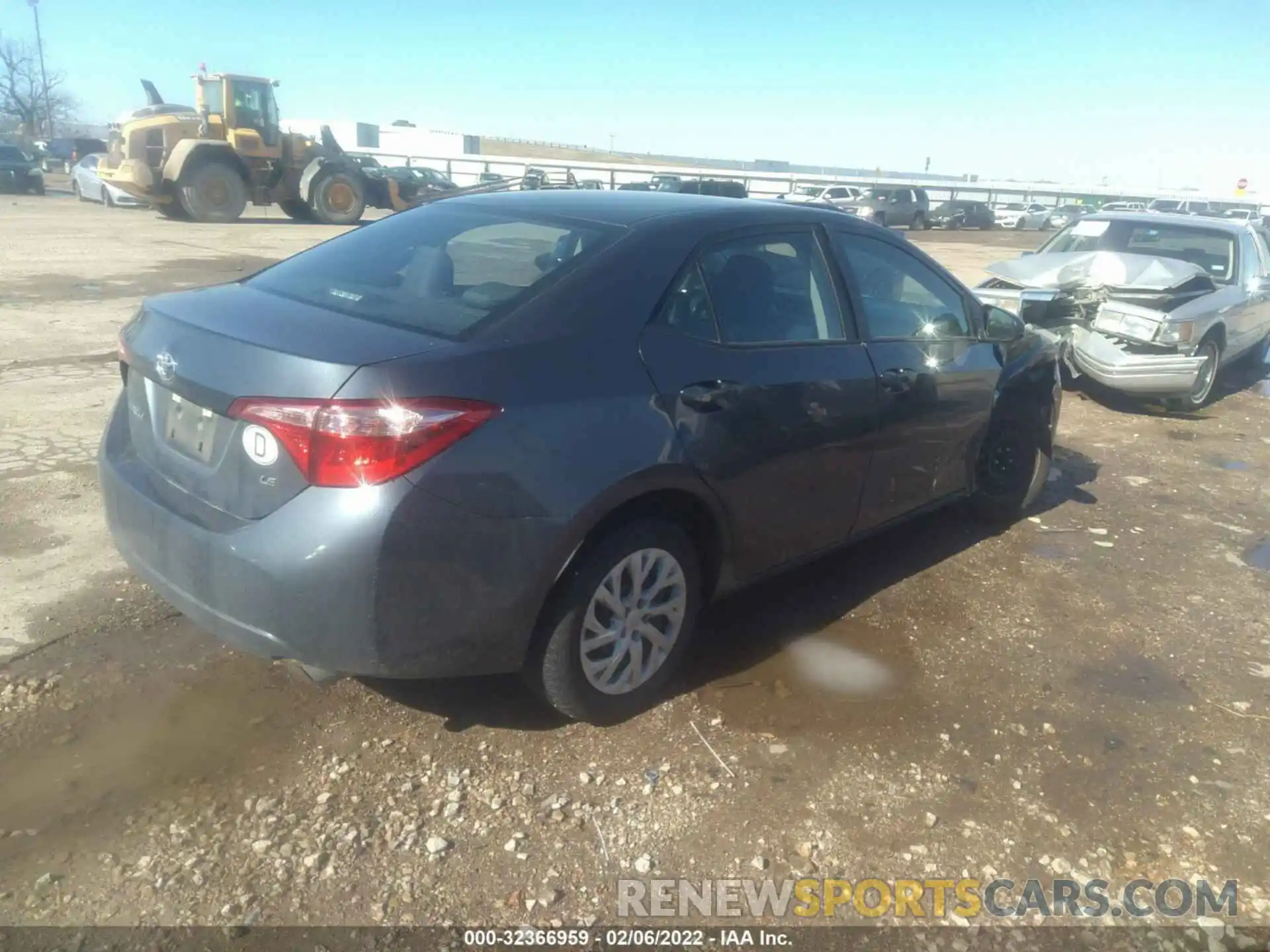 4 Photograph of a damaged car 5YFBURHE8KP874736 TOYOTA COROLLA 2019