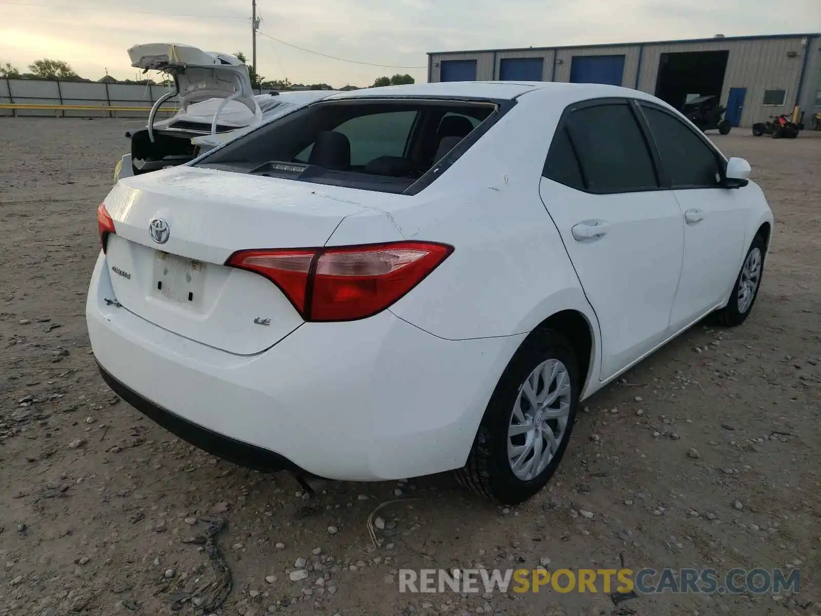 4 Photograph of a damaged car 5YFBURHE8KP875191 TOYOTA COROLLA 2019