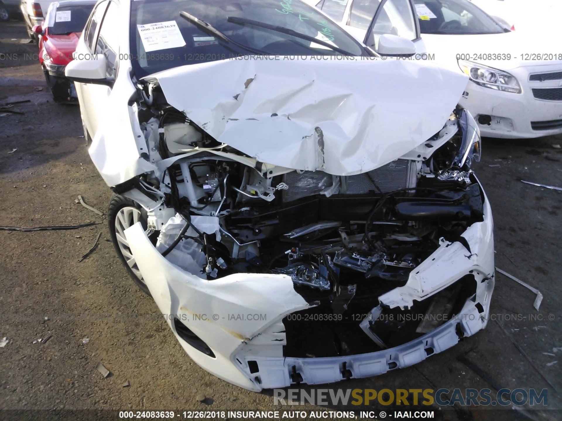 6 Photograph of a damaged car 5YFBURHE8KP875417 TOYOTA COROLLA 2019