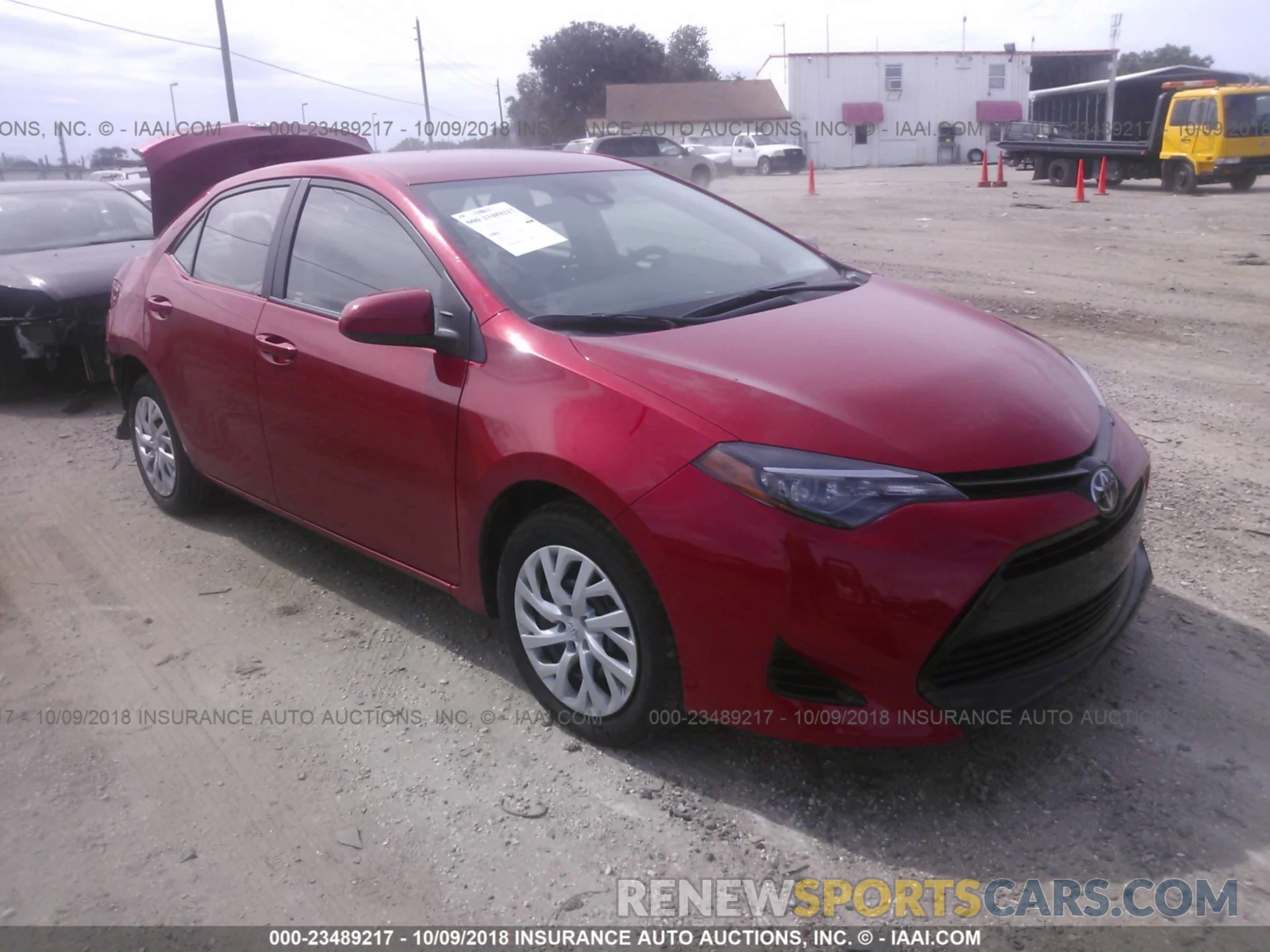 1 Photograph of a damaged car 5YFBURHE8KP875739 Toyota Corolla 2019