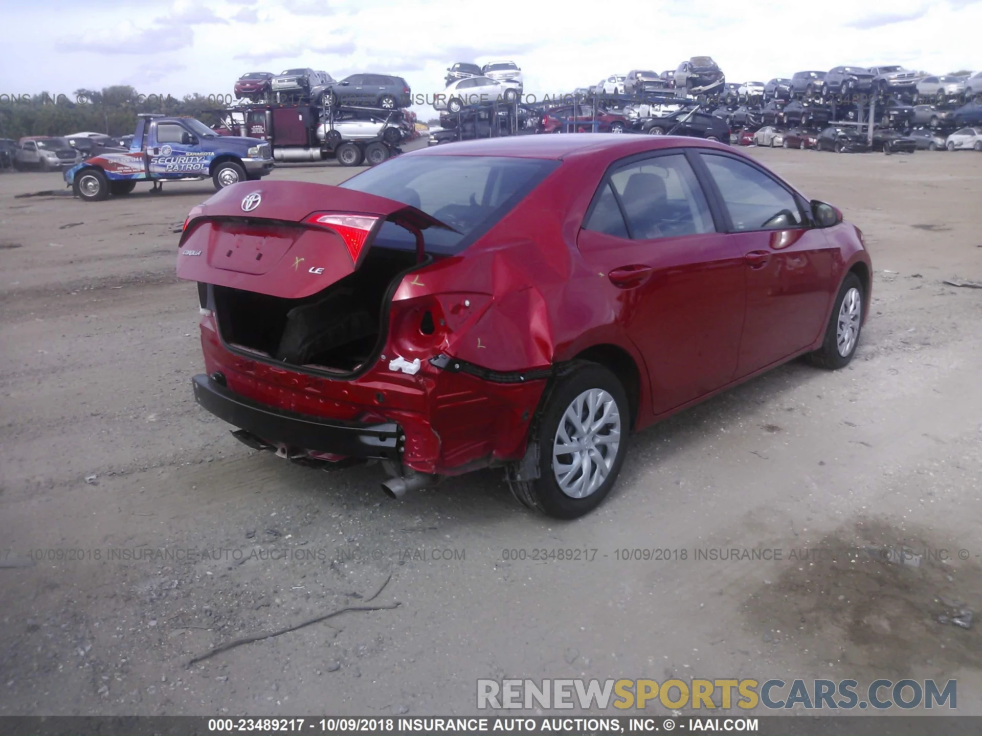 4 Photograph of a damaged car 5YFBURHE8KP875739 Toyota Corolla 2019