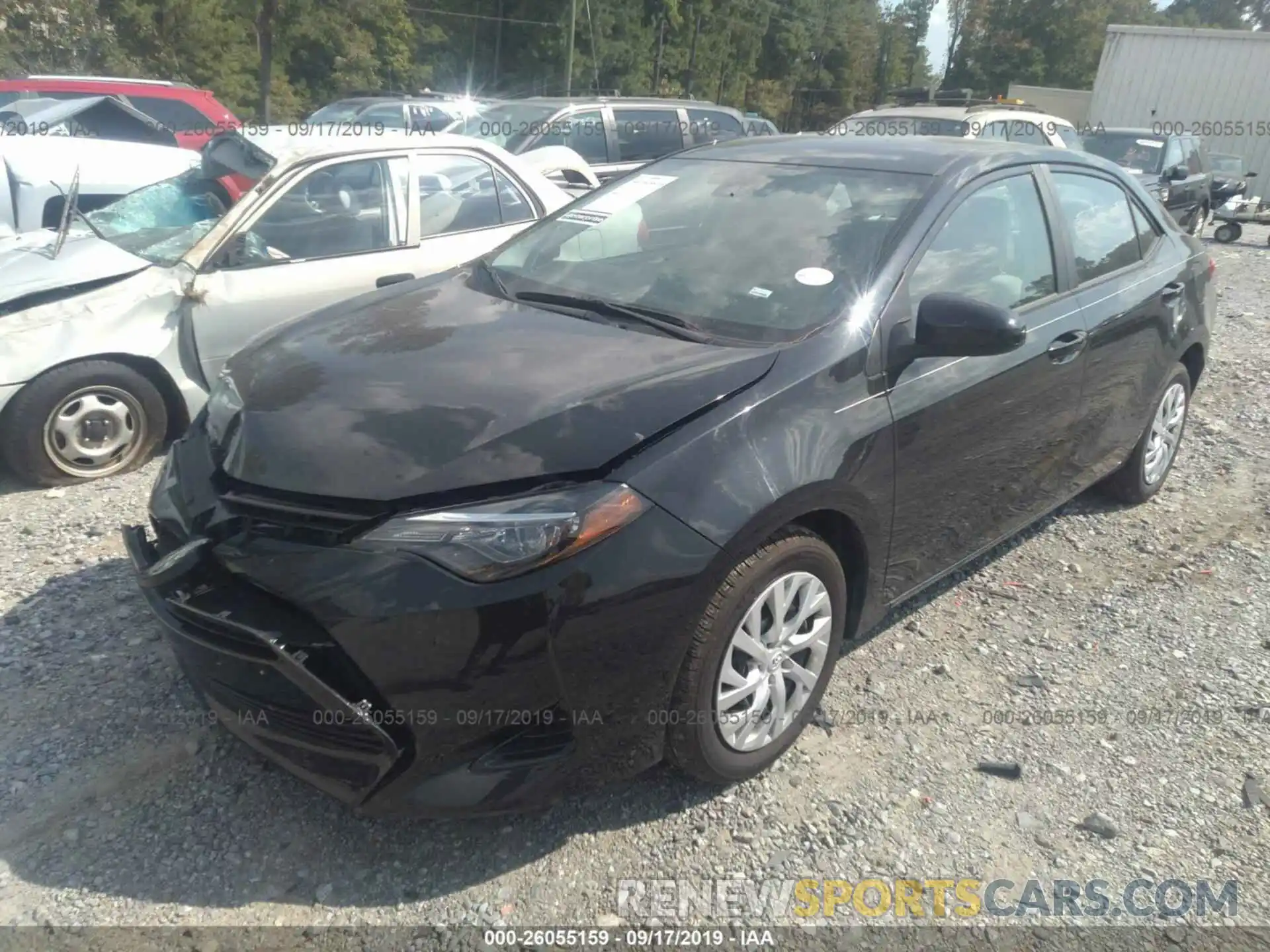 2 Photograph of a damaged car 5YFBURHE8KP875787 TOYOTA COROLLA 2019