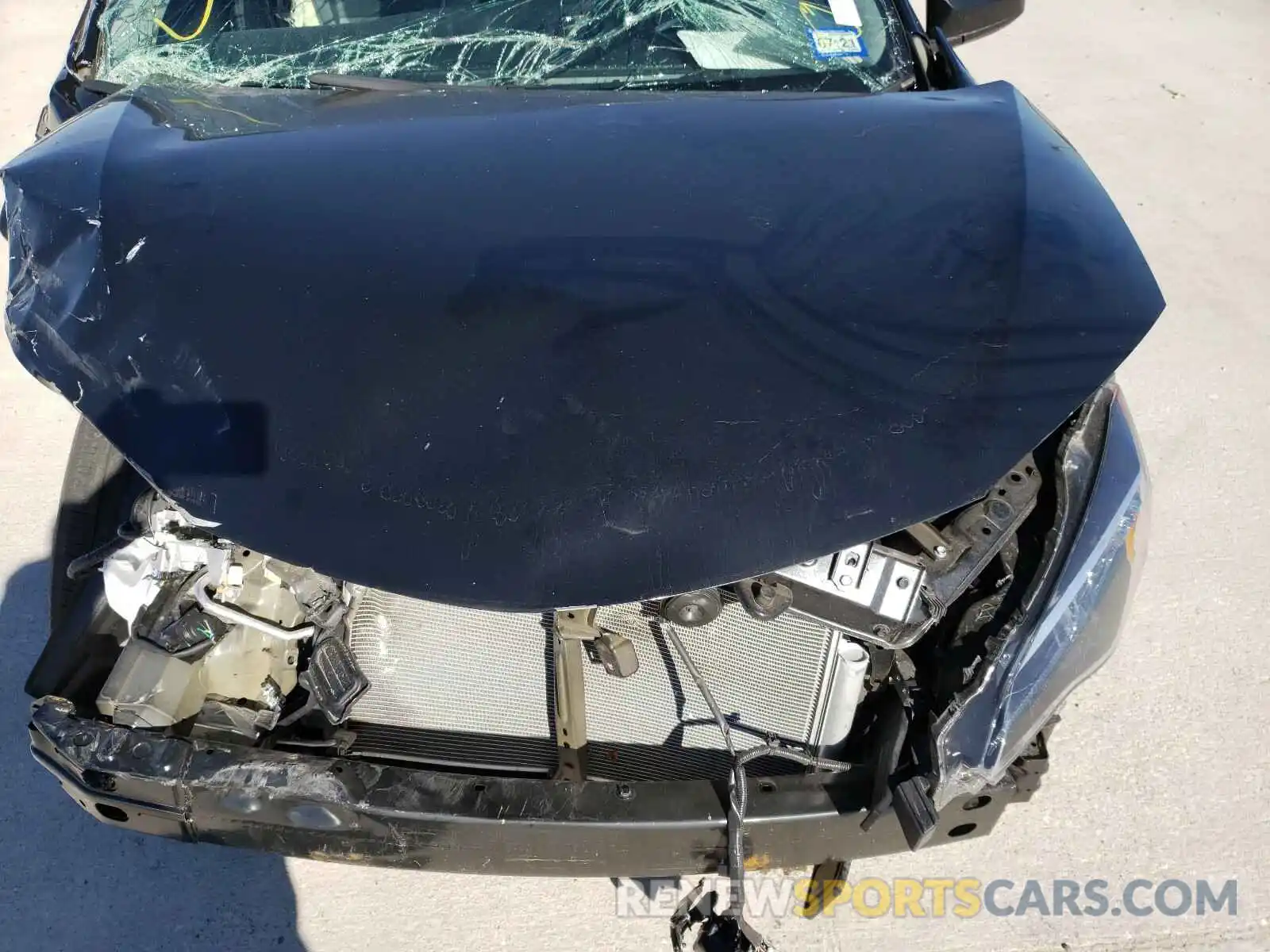 7 Photograph of a damaged car 5YFBURHE8KP877247 TOYOTA COROLLA 2019