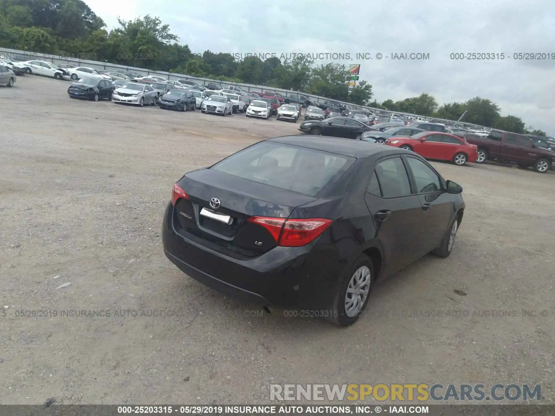 4 Photograph of a damaged car 5YFBURHE8KP877457 TOYOTA COROLLA 2019