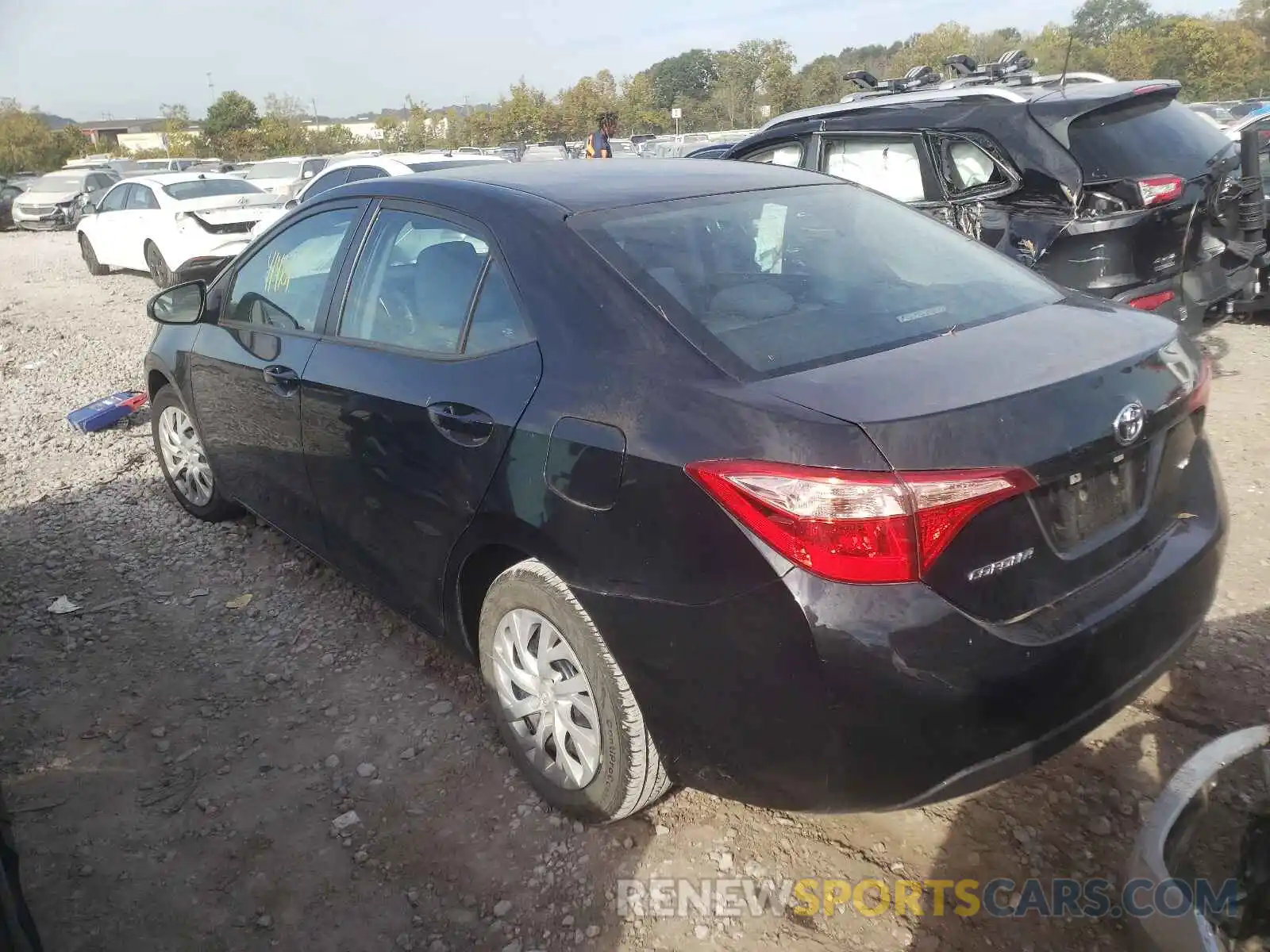 3 Photograph of a damaged car 5YFBURHE8KP877782 TOYOTA COROLLA 2019