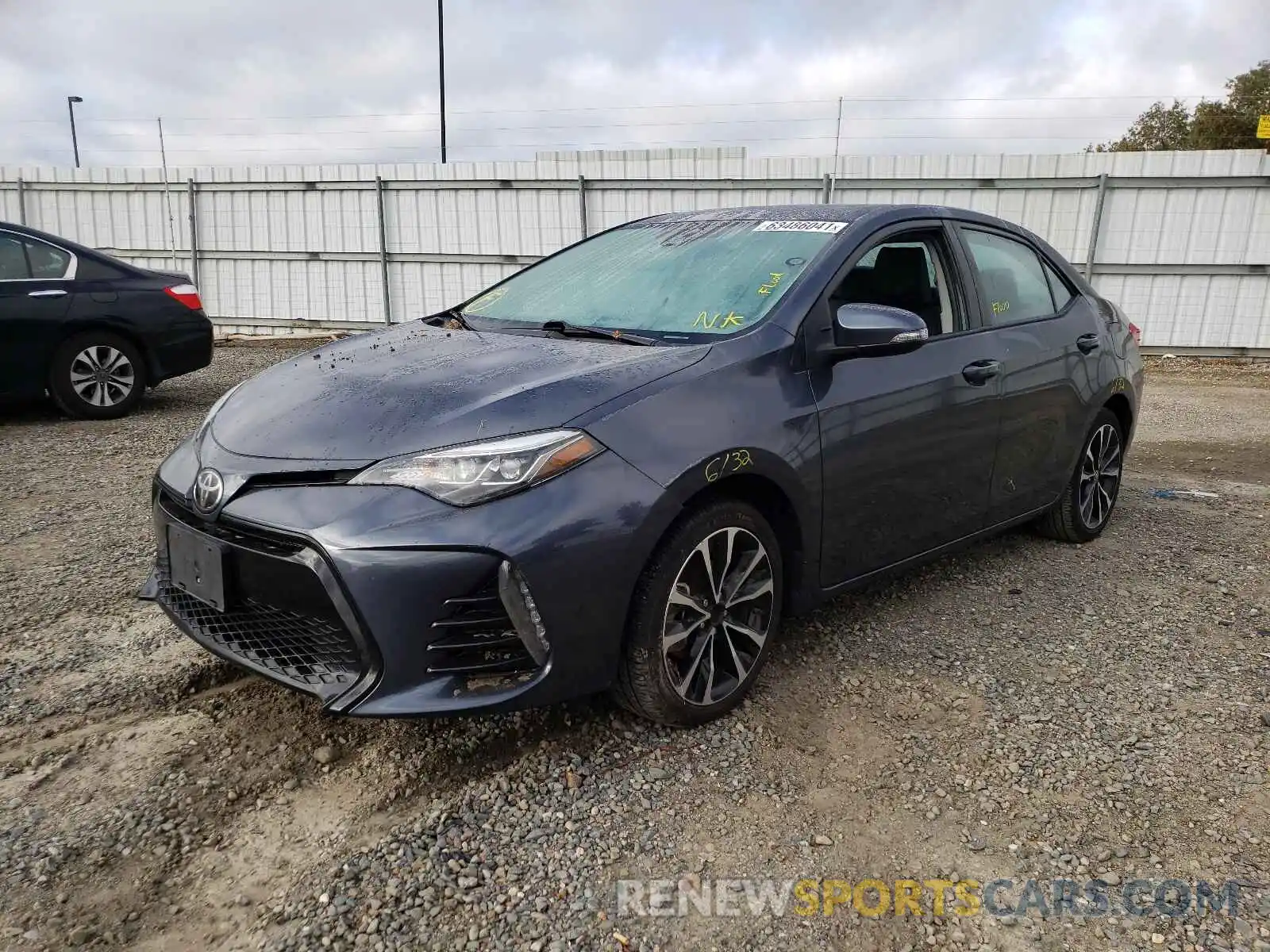 2 Photograph of a damaged car 5YFBURHE8KP877930 TOYOTA COROLLA 2019