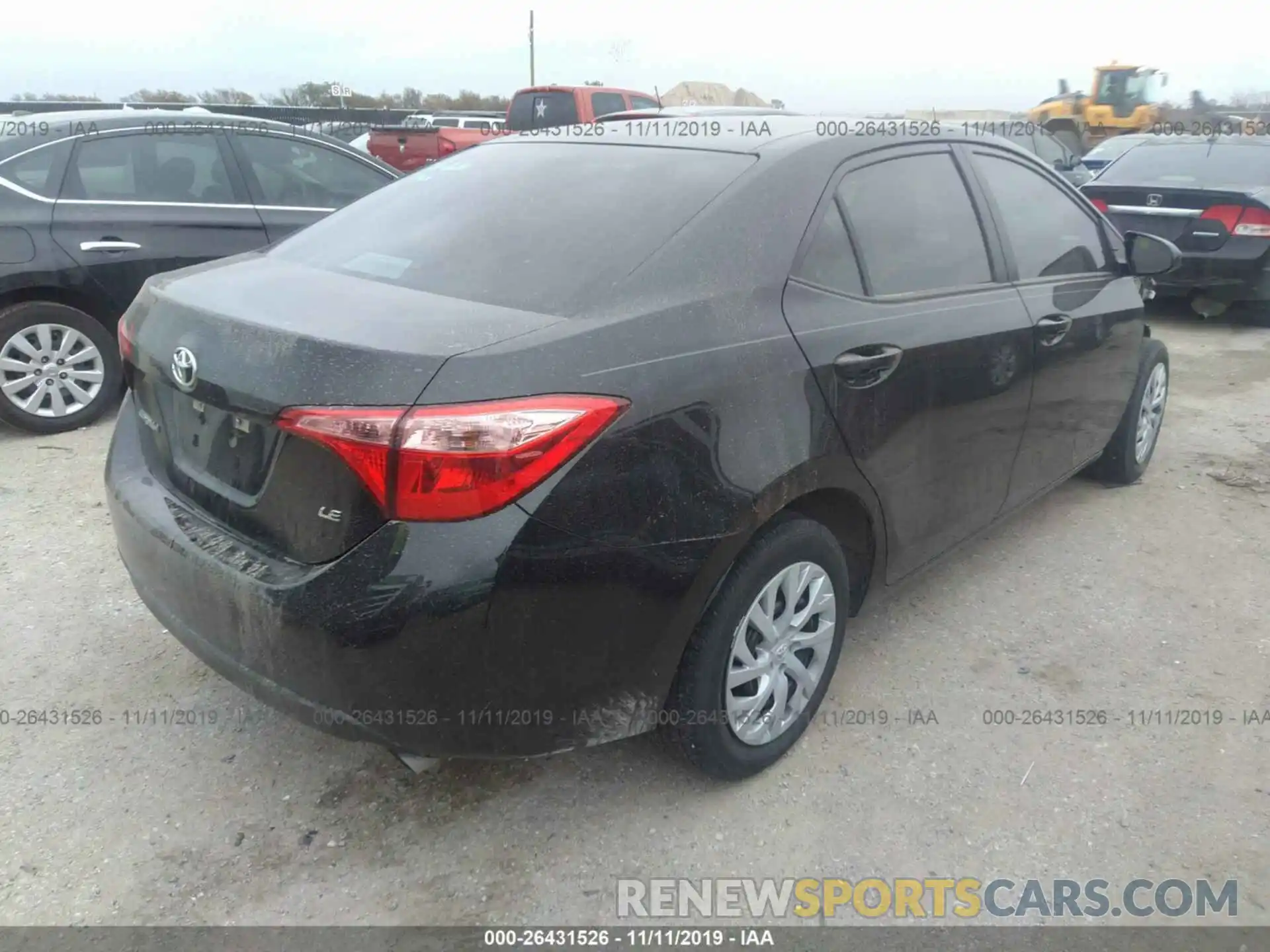 4 Photograph of a damaged car 5YFBURHE8KP878012 TOYOTA COROLLA 2019