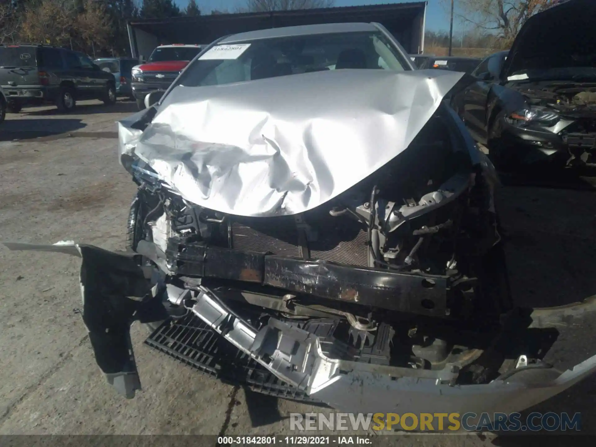 6 Photograph of a damaged car 5YFBURHE8KP878043 TOYOTA COROLLA 2019