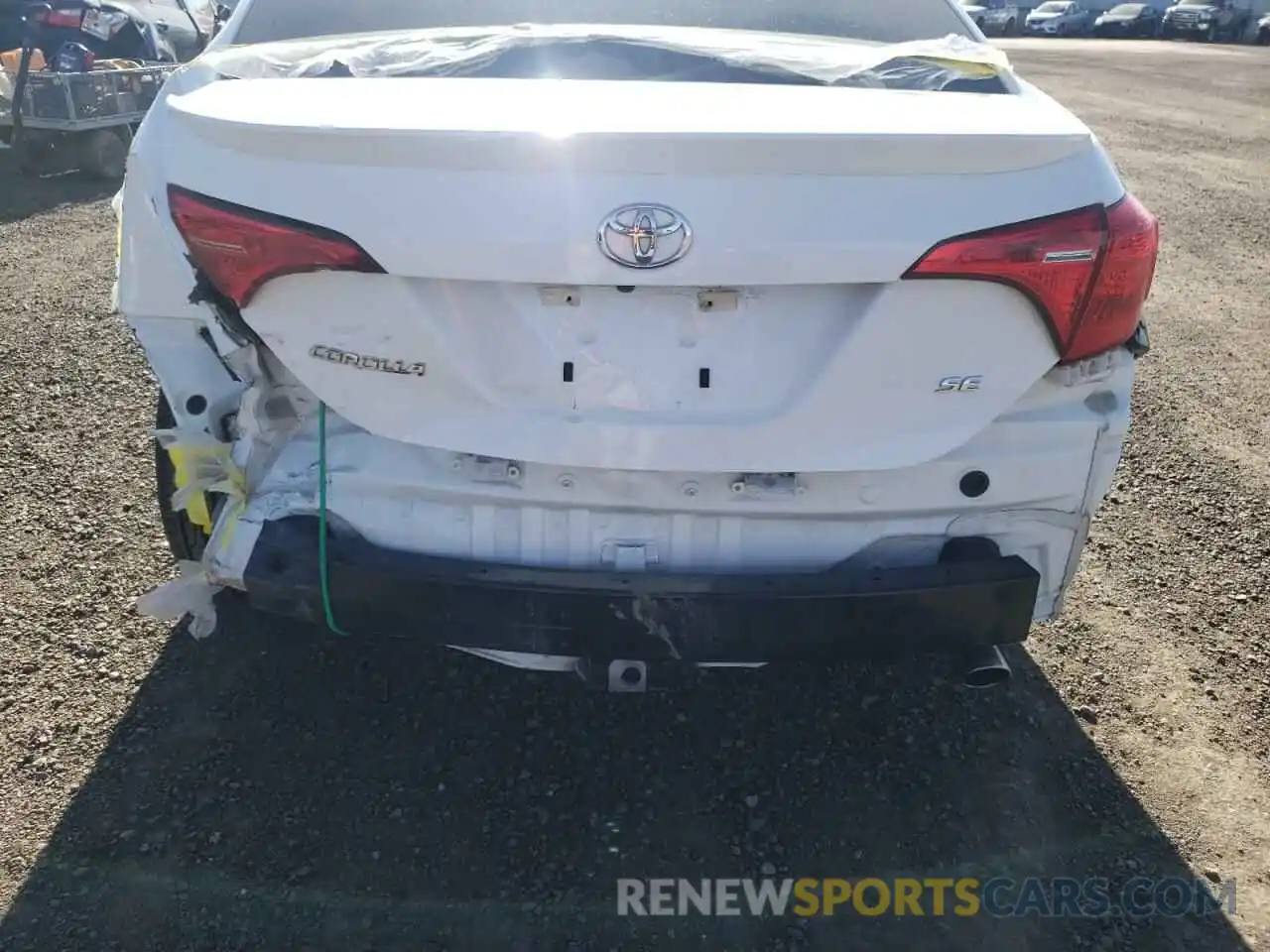 9 Photograph of a damaged car 5YFBURHE8KP878088 TOYOTA COROLLA 2019