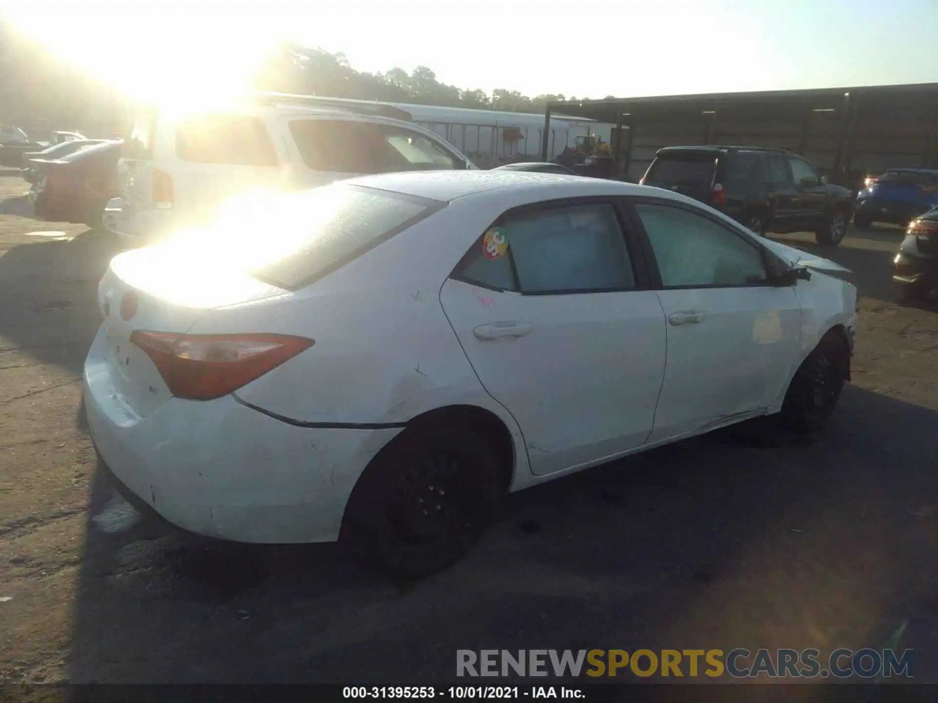 4 Photograph of a damaged car 5YFBURHE8KP878379 TOYOTA COROLLA 2019