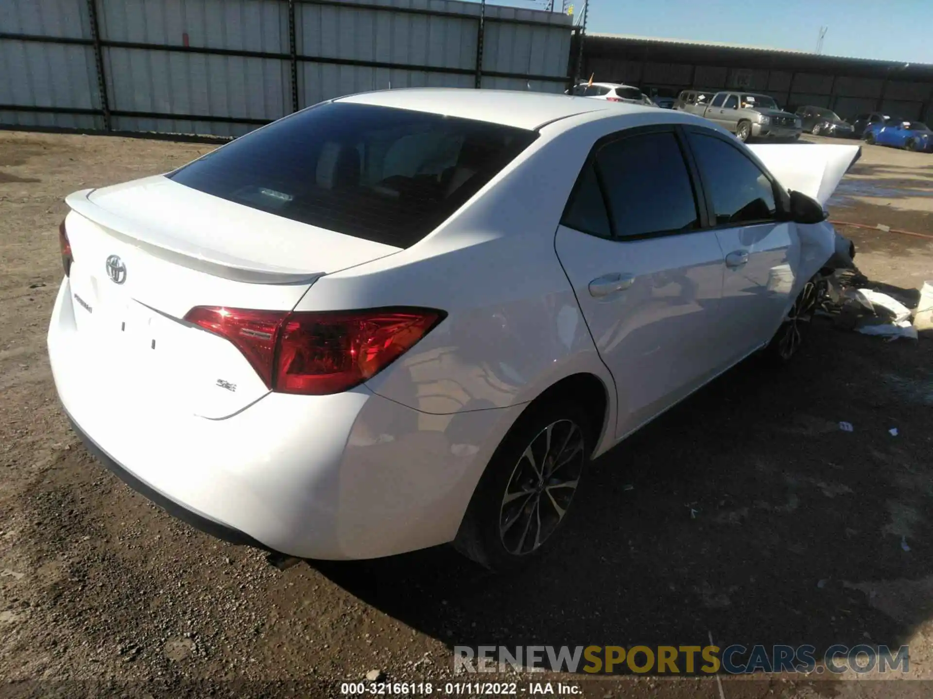 4 Photograph of a damaged car 5YFBURHE8KP878740 TOYOTA COROLLA 2019