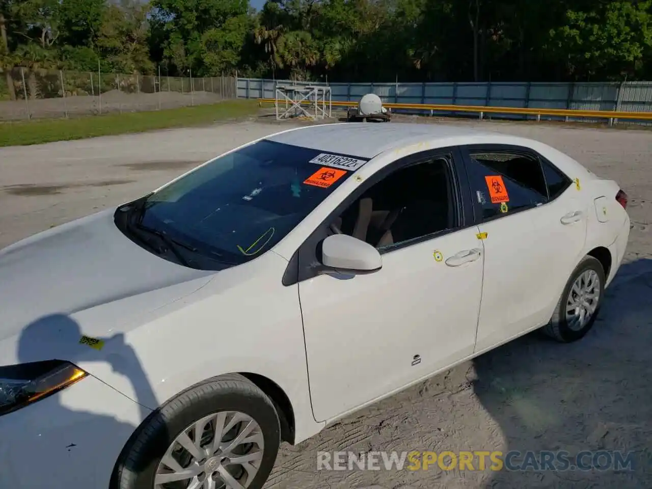 9 Photograph of a damaged car 5YFBURHE8KP878821 TOYOTA COROLLA 2019