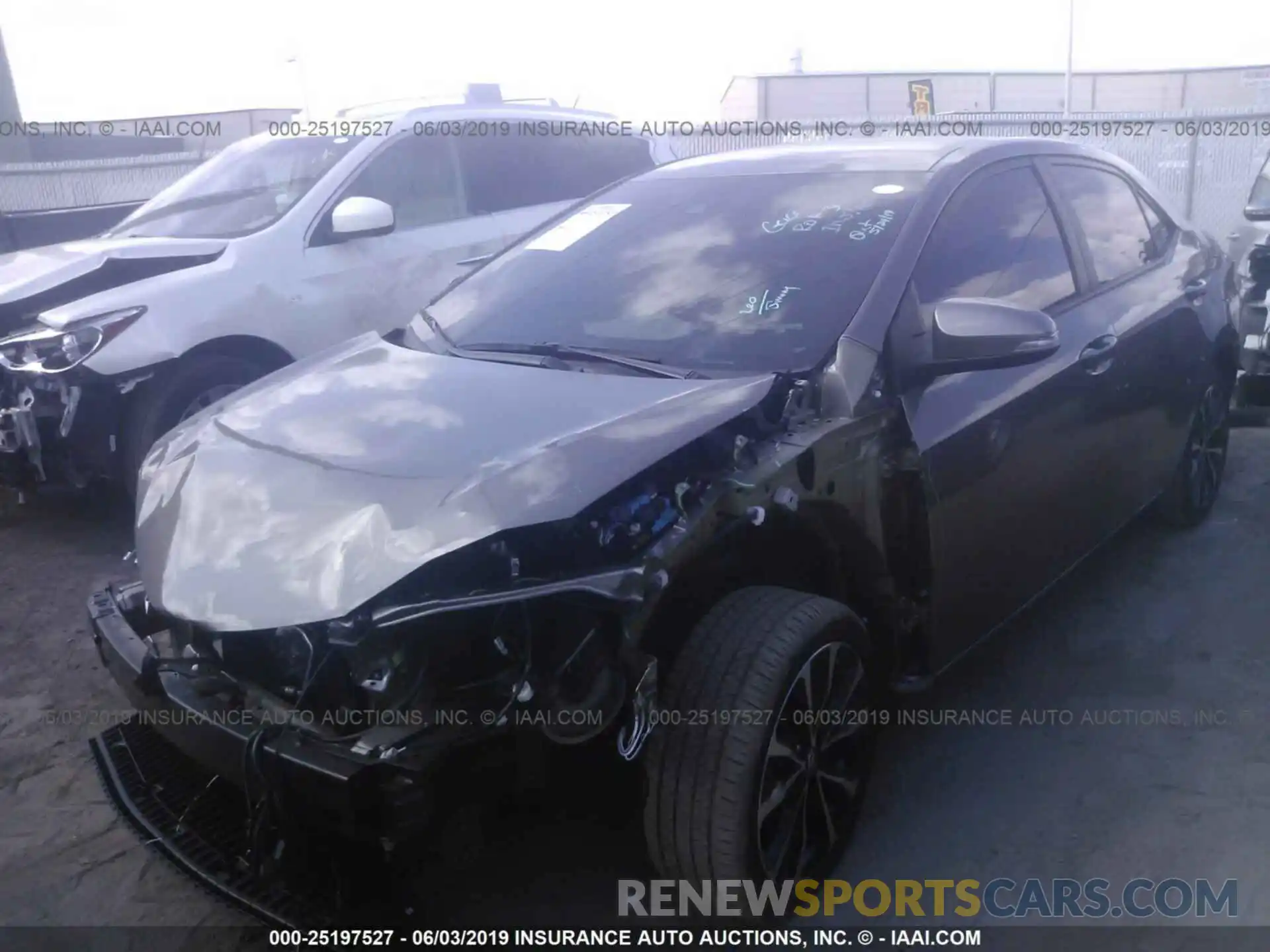 2 Photograph of a damaged car 5YFBURHE8KP878897 TOYOTA COROLLA 2019