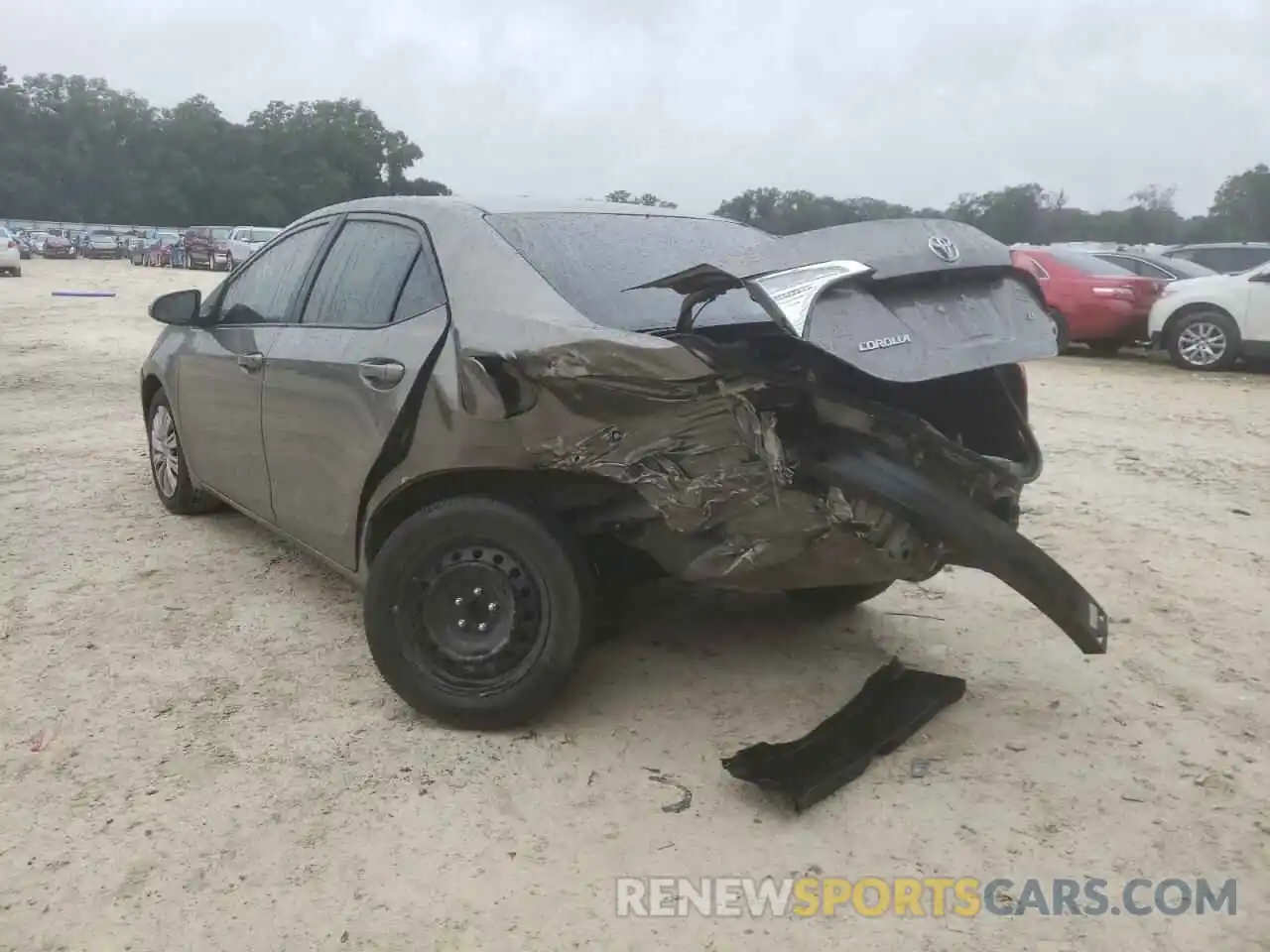 3 Photograph of a damaged car 5YFBURHE8KP878981 TOYOTA COROLLA 2019