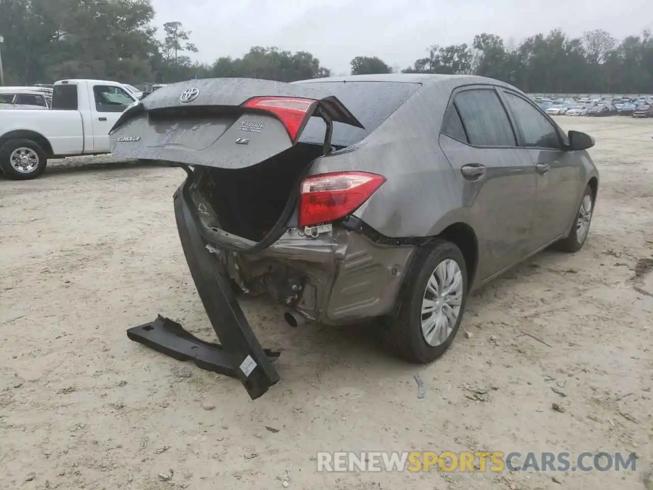 4 Photograph of a damaged car 5YFBURHE8KP878981 TOYOTA COROLLA 2019