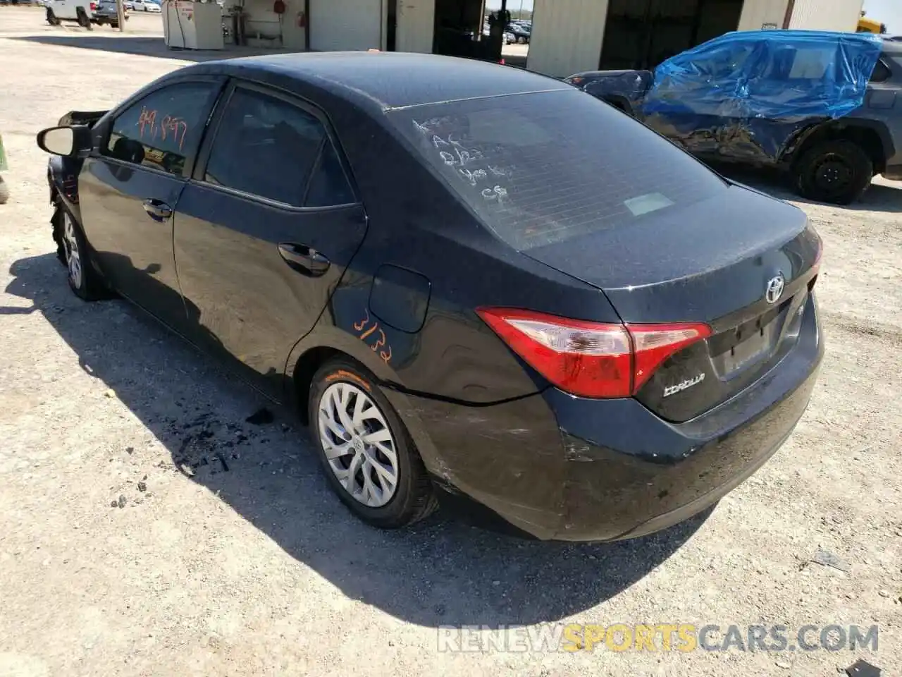 3 Photograph of a damaged car 5YFBURHE8KP879838 TOYOTA COROLLA 2019