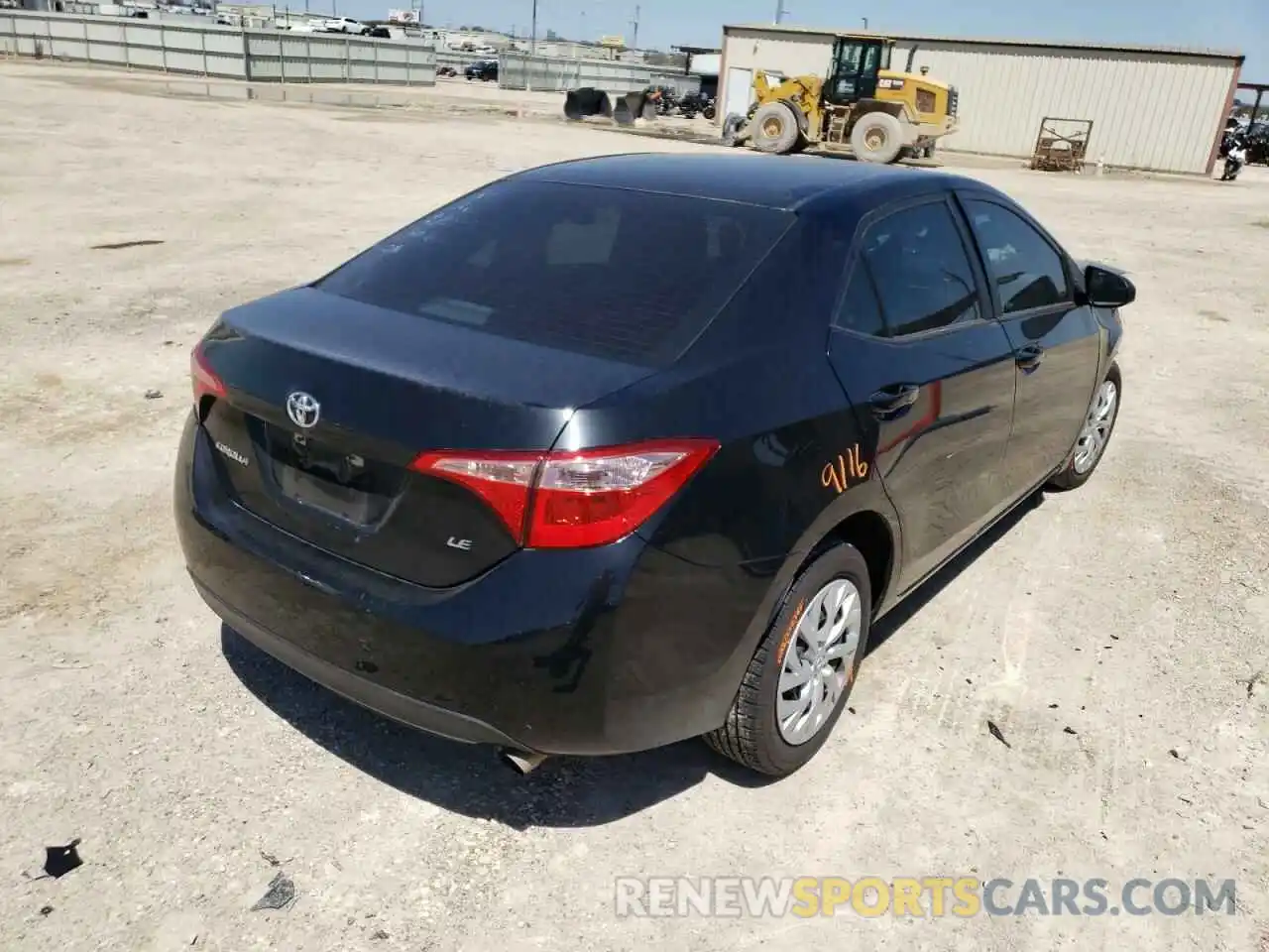 4 Photograph of a damaged car 5YFBURHE8KP879838 TOYOTA COROLLA 2019