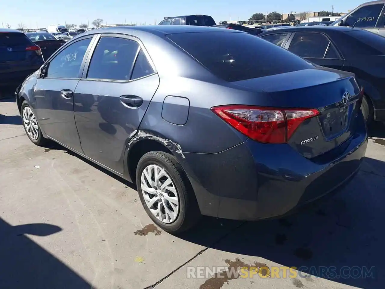 3 Photograph of a damaged car 5YFBURHE8KP880097 TOYOTA COROLLA 2019