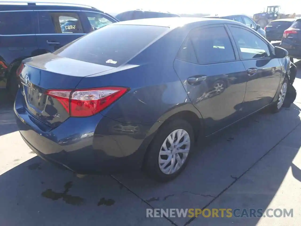 4 Photograph of a damaged car 5YFBURHE8KP880097 TOYOTA COROLLA 2019