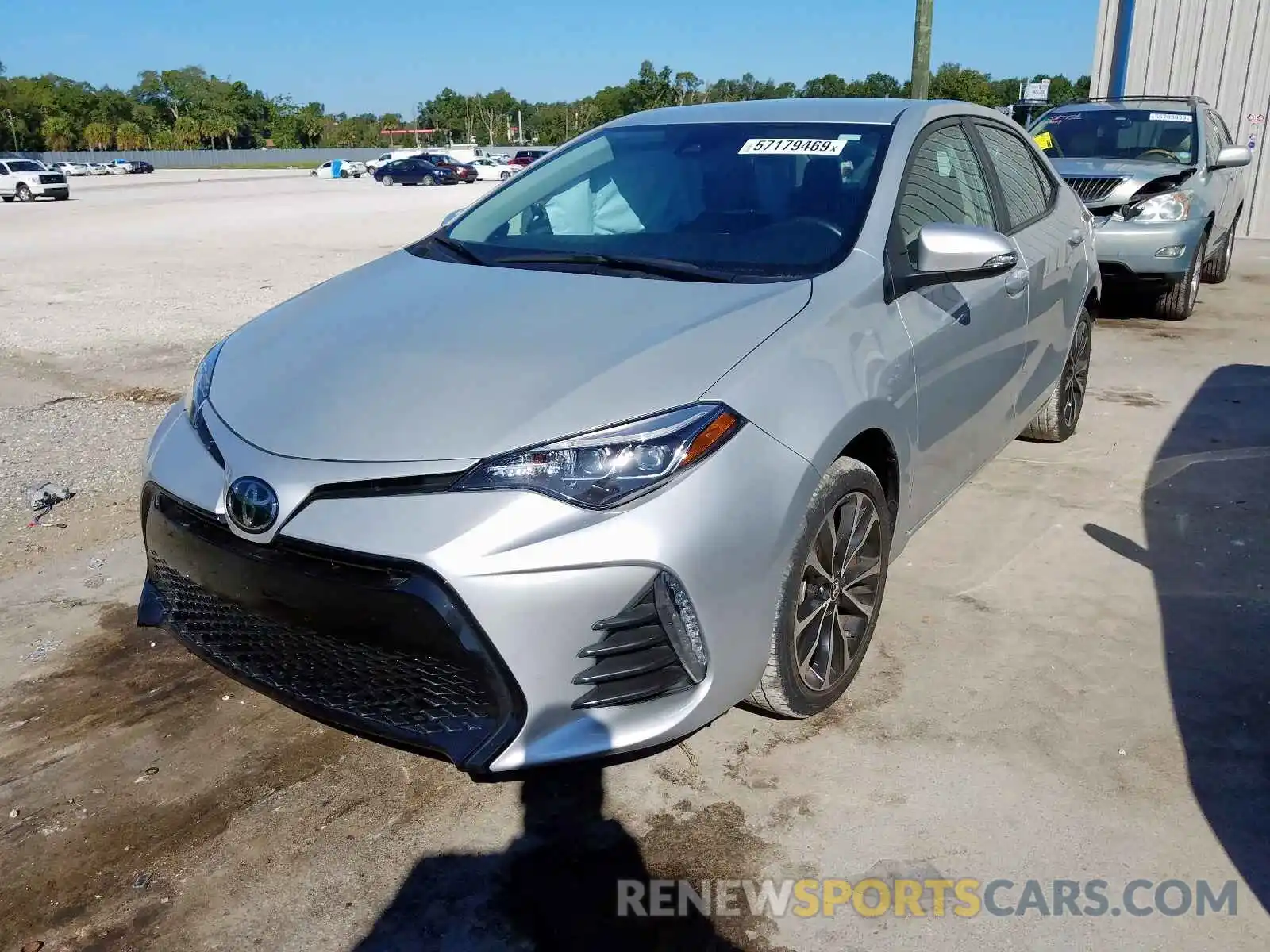 2 Photograph of a damaged car 5YFBURHE8KP880469 TOYOTA COROLLA 2019